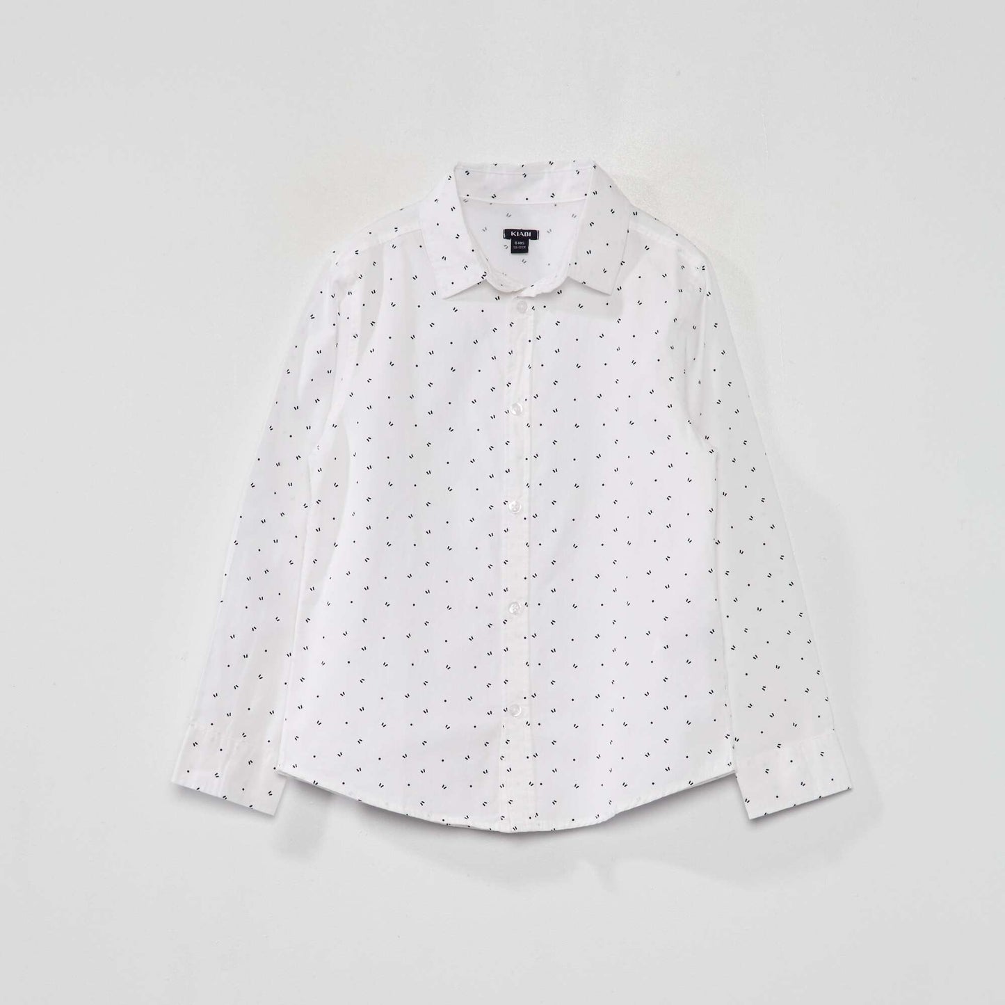 Poplin shirt WHITE