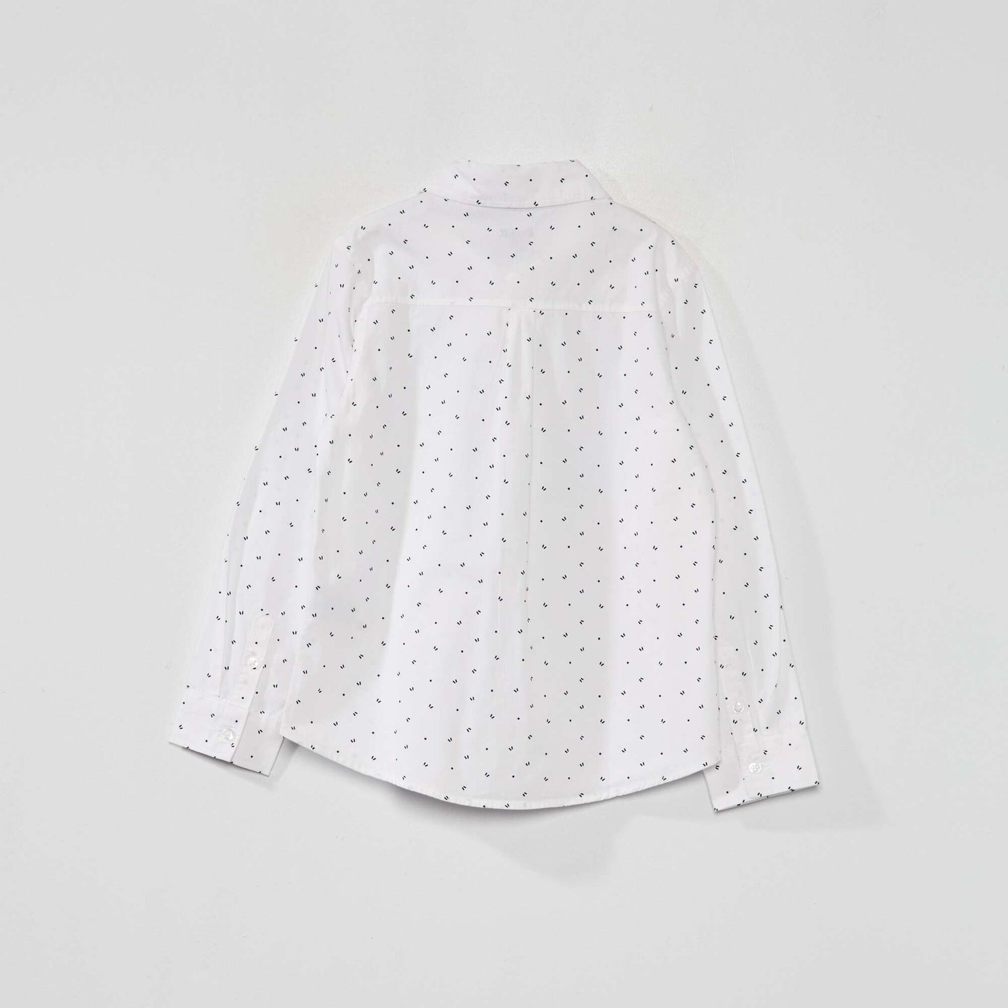 Poplin shirt WHITE