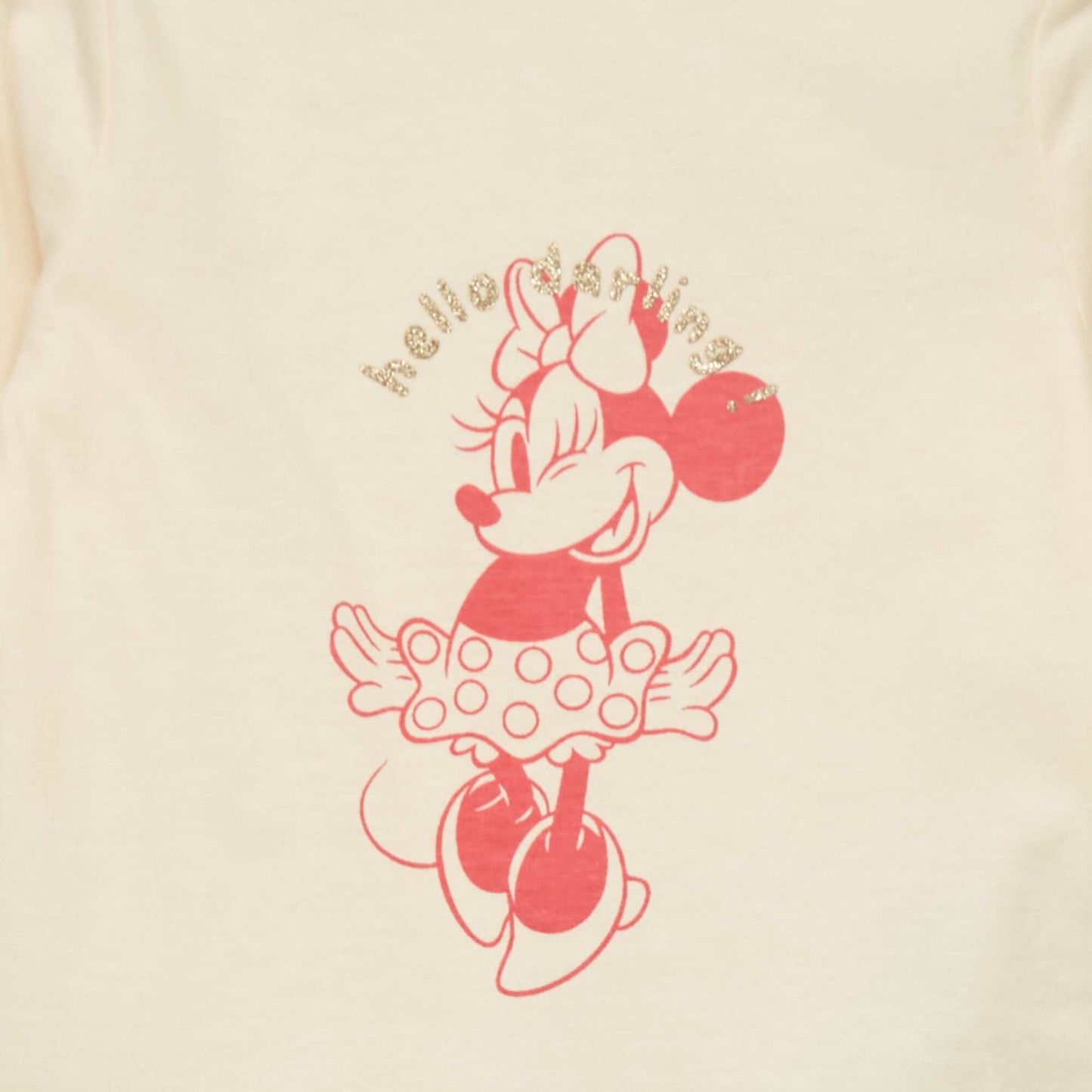 Minnie Mouse long-sleeved T-shirt WHITE