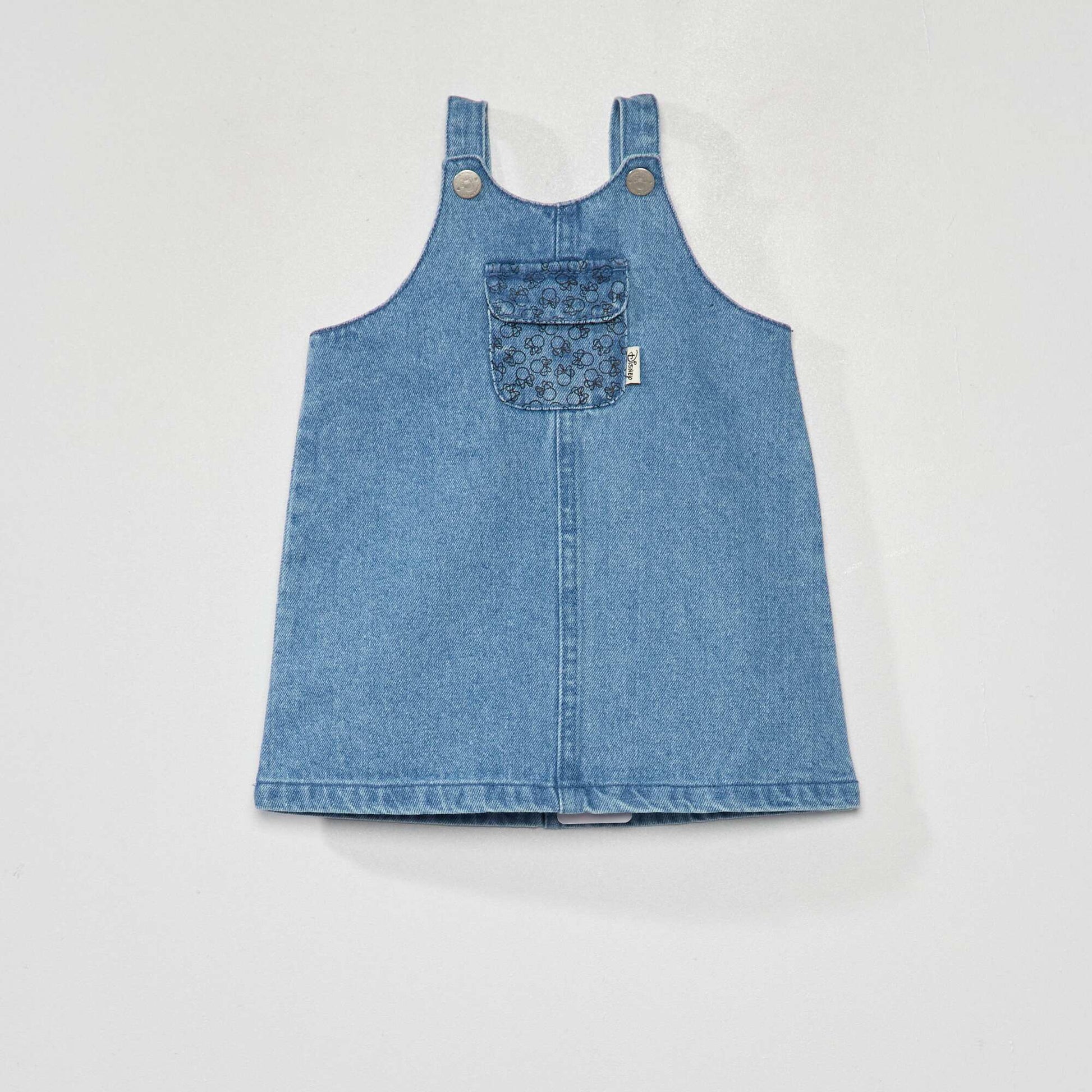 Minnie Mouse denim dungaree dress BLUE