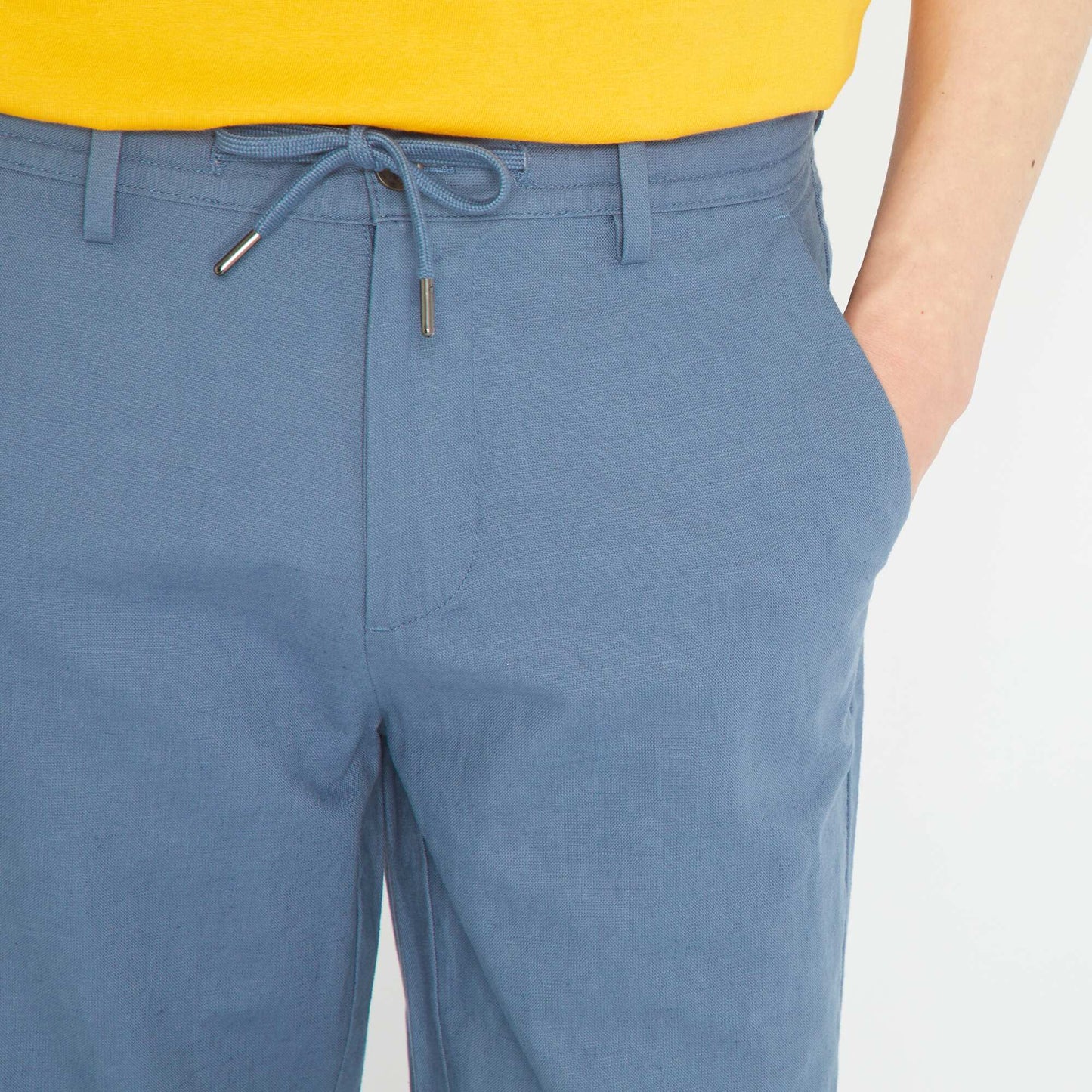 Slim-fit chinos BERIN BLUE