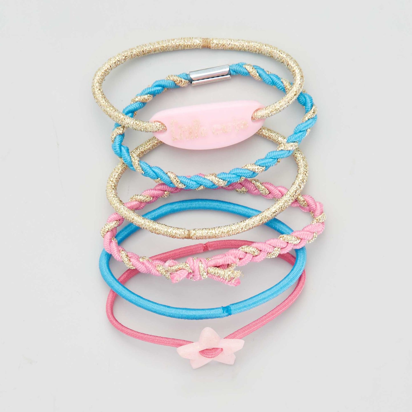 Pack of 6 cute hairbands BEIGE