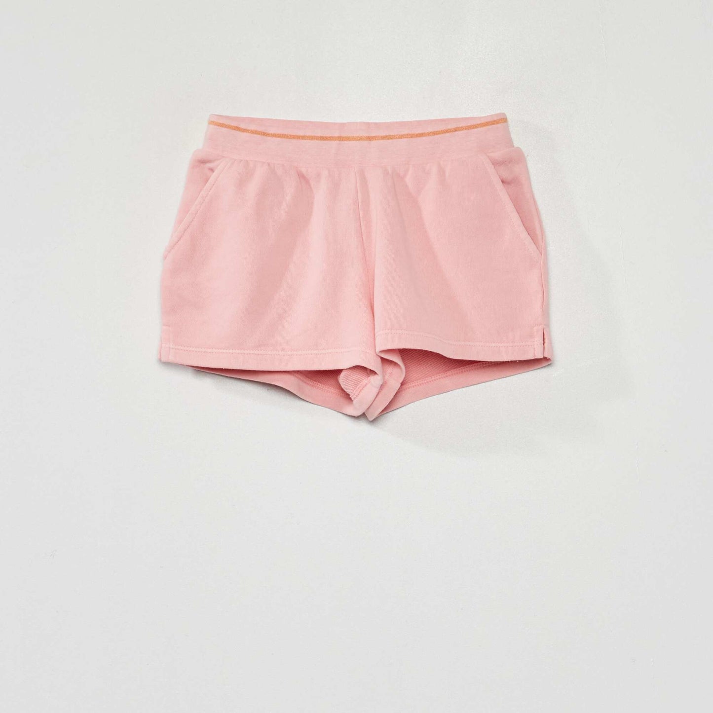 Sweatshirt fabric shorts RAY_GOLD