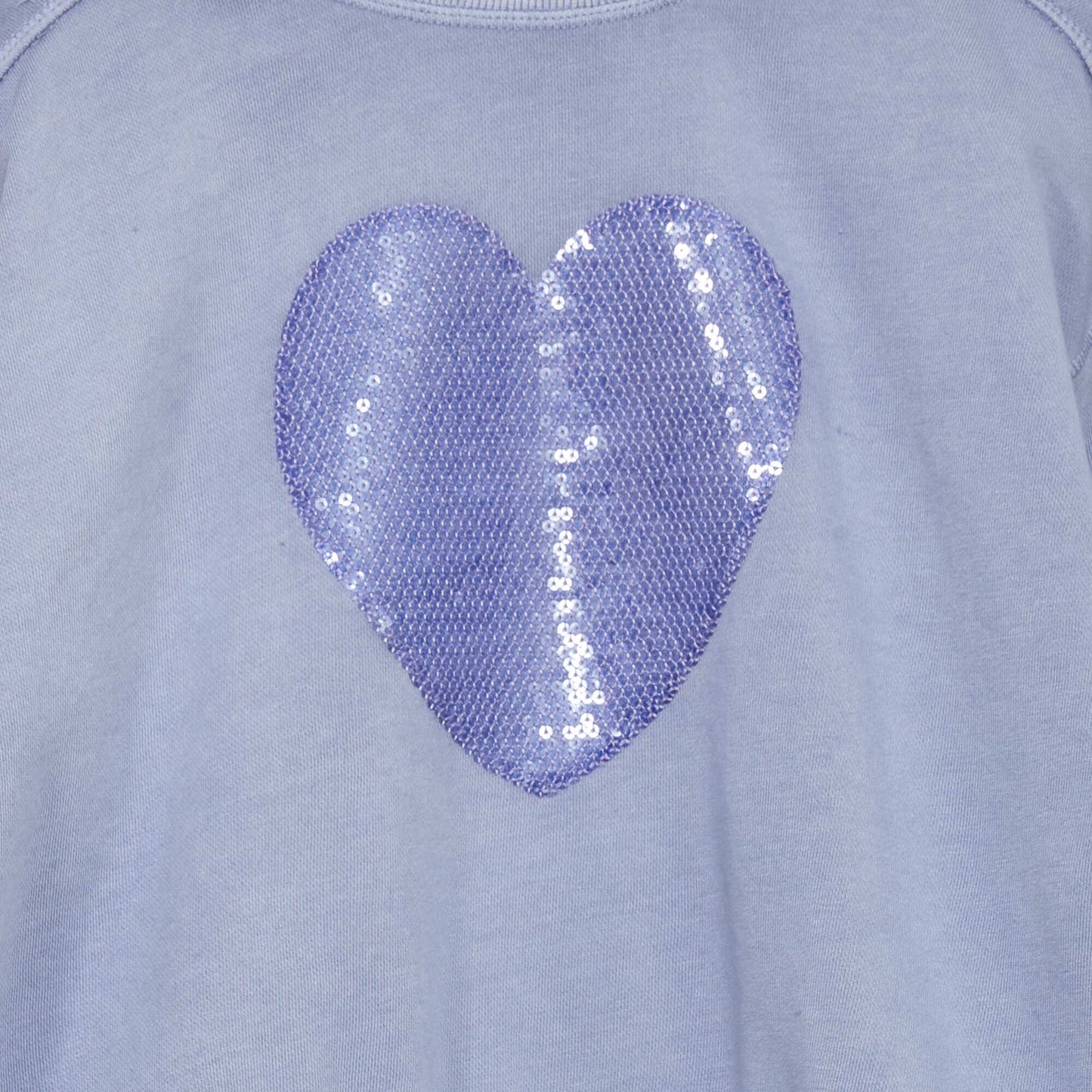 Lightweight printed sweatshirt BLU_HEART