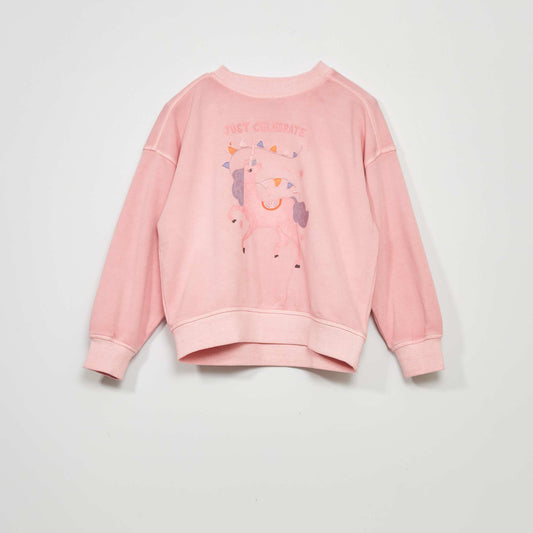 Lightweight printed sweatshirt PIROU_LICO