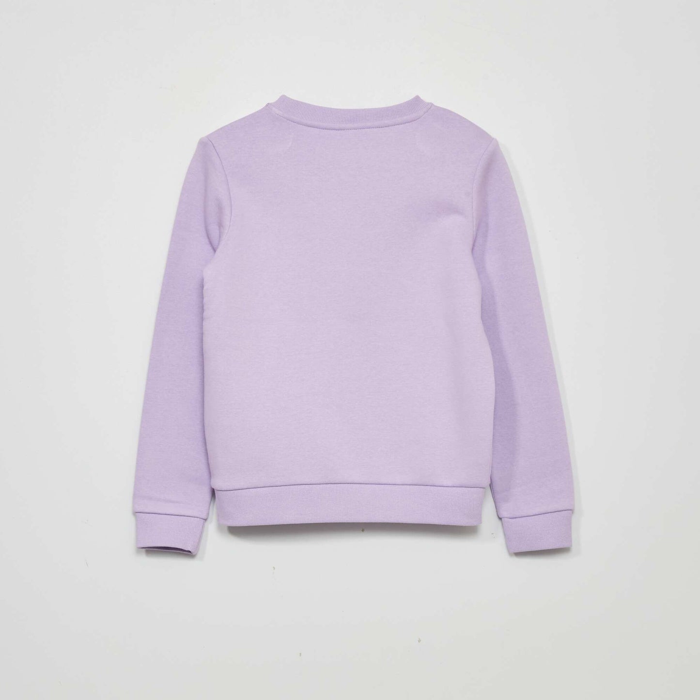 Printed sweatshirt PURPLE