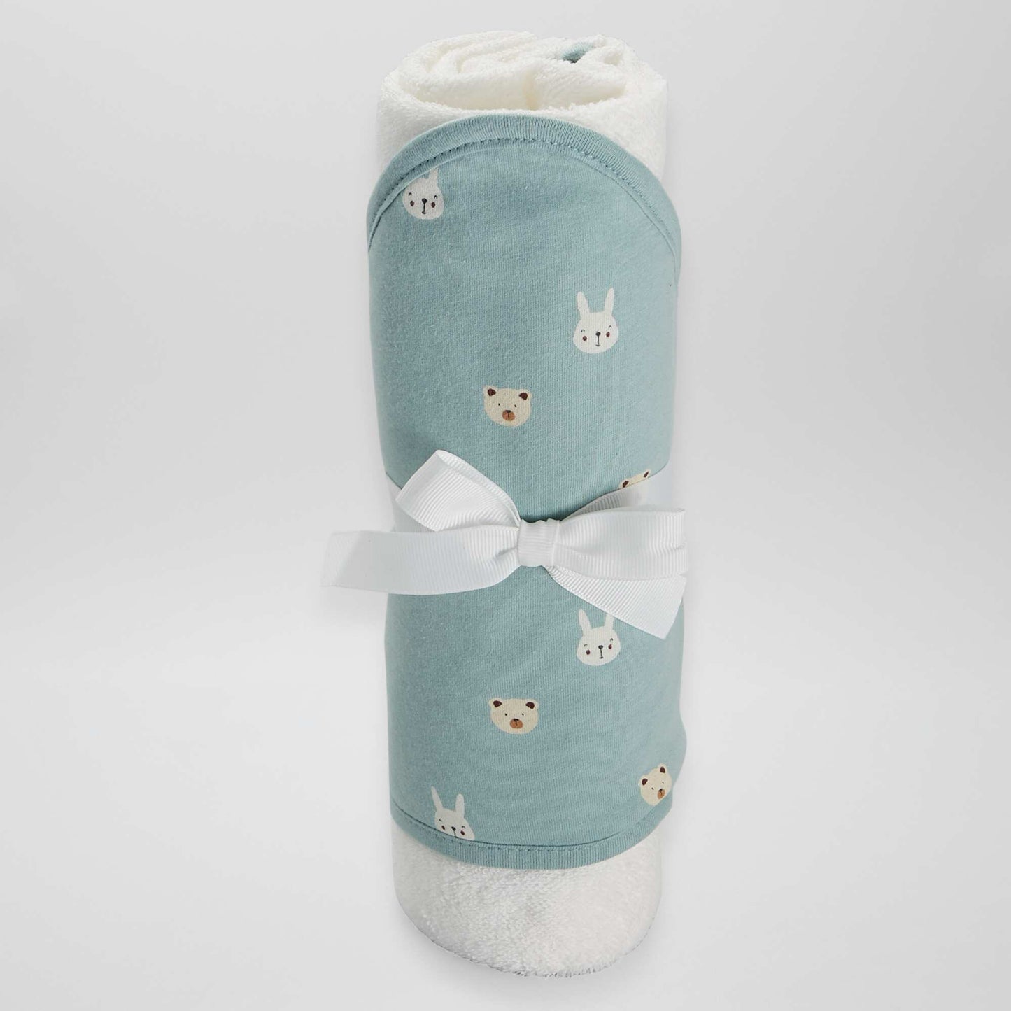 Hooded bath towel BLUE