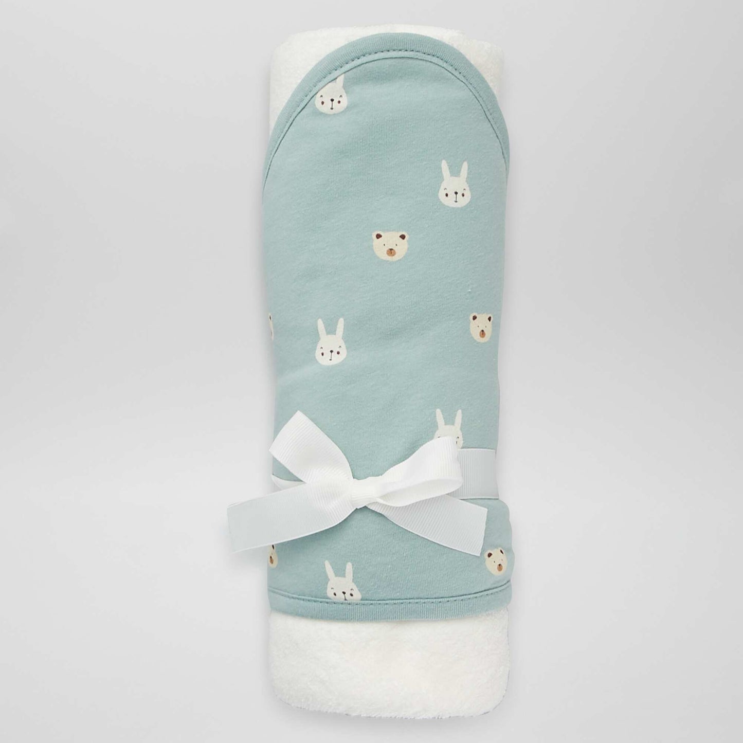 Hooded bath towel BLUE