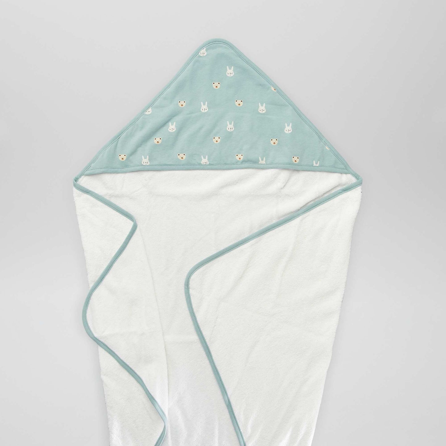 Hooded bath towel BLUE