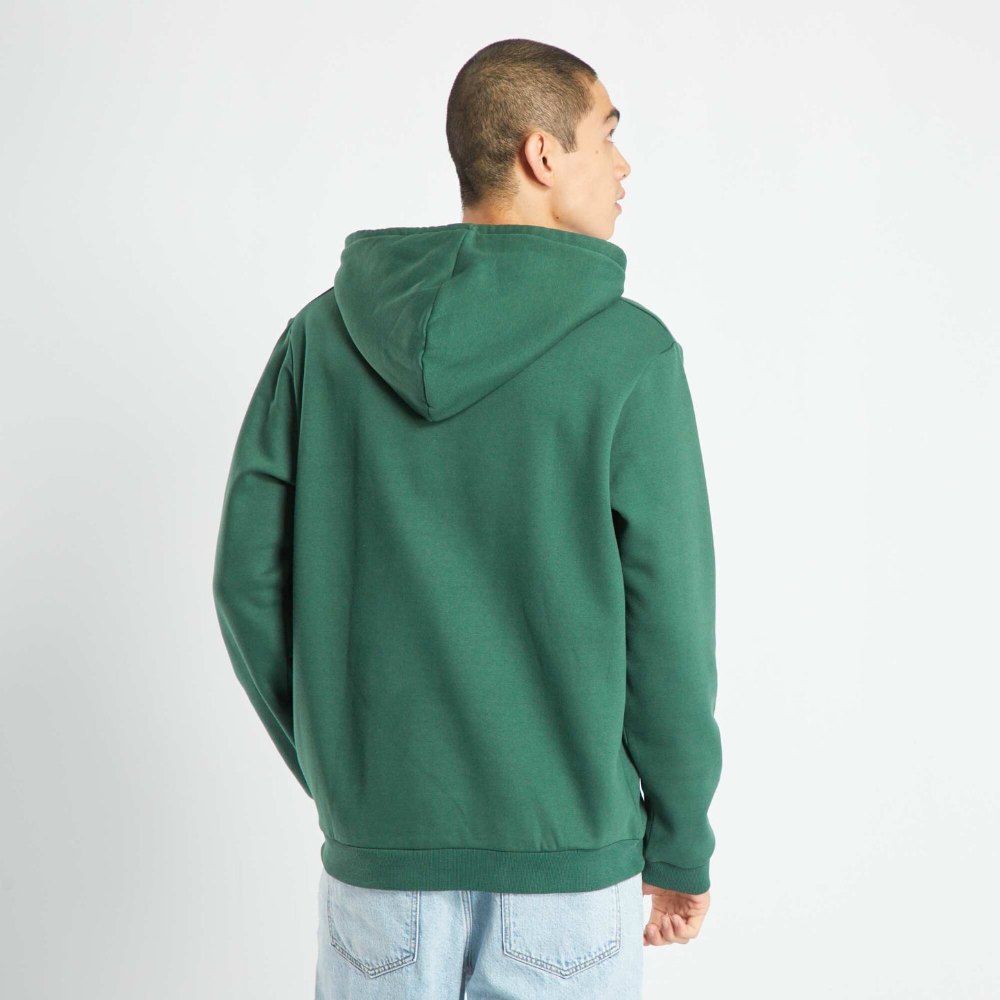 Hoodie with kangaroo pocket PINENEEDLE