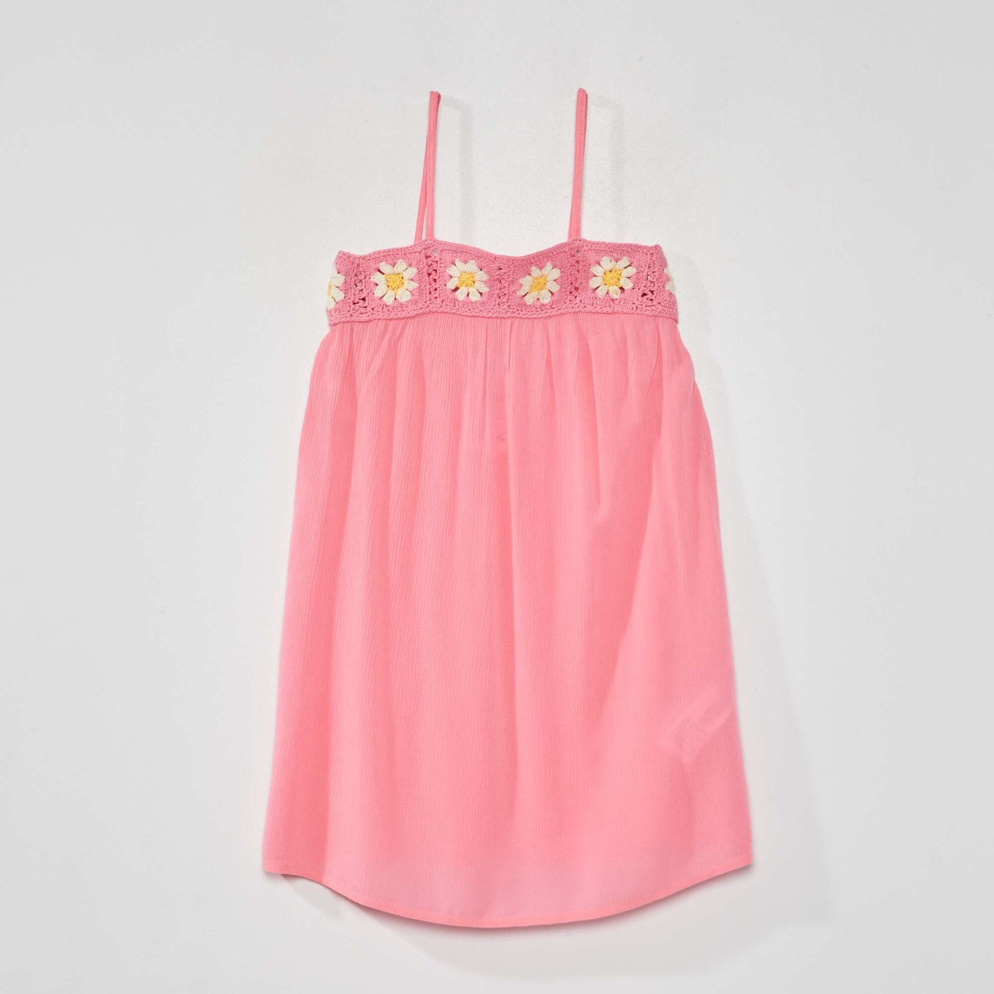 Spaghetti strap dress pink