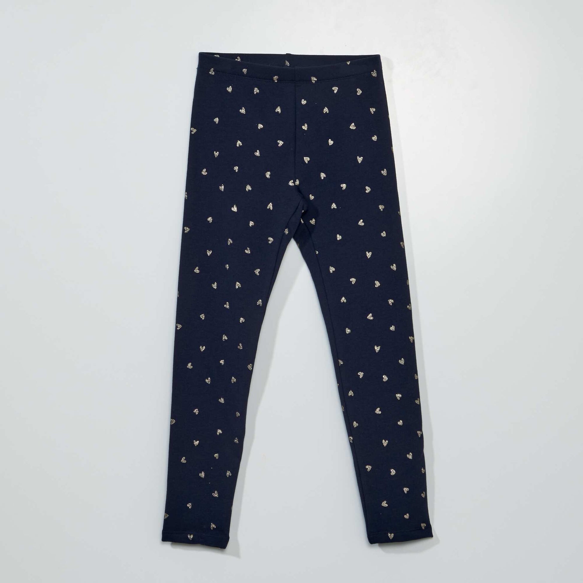 Warm leggings with elasticated waist DARK_HEART
