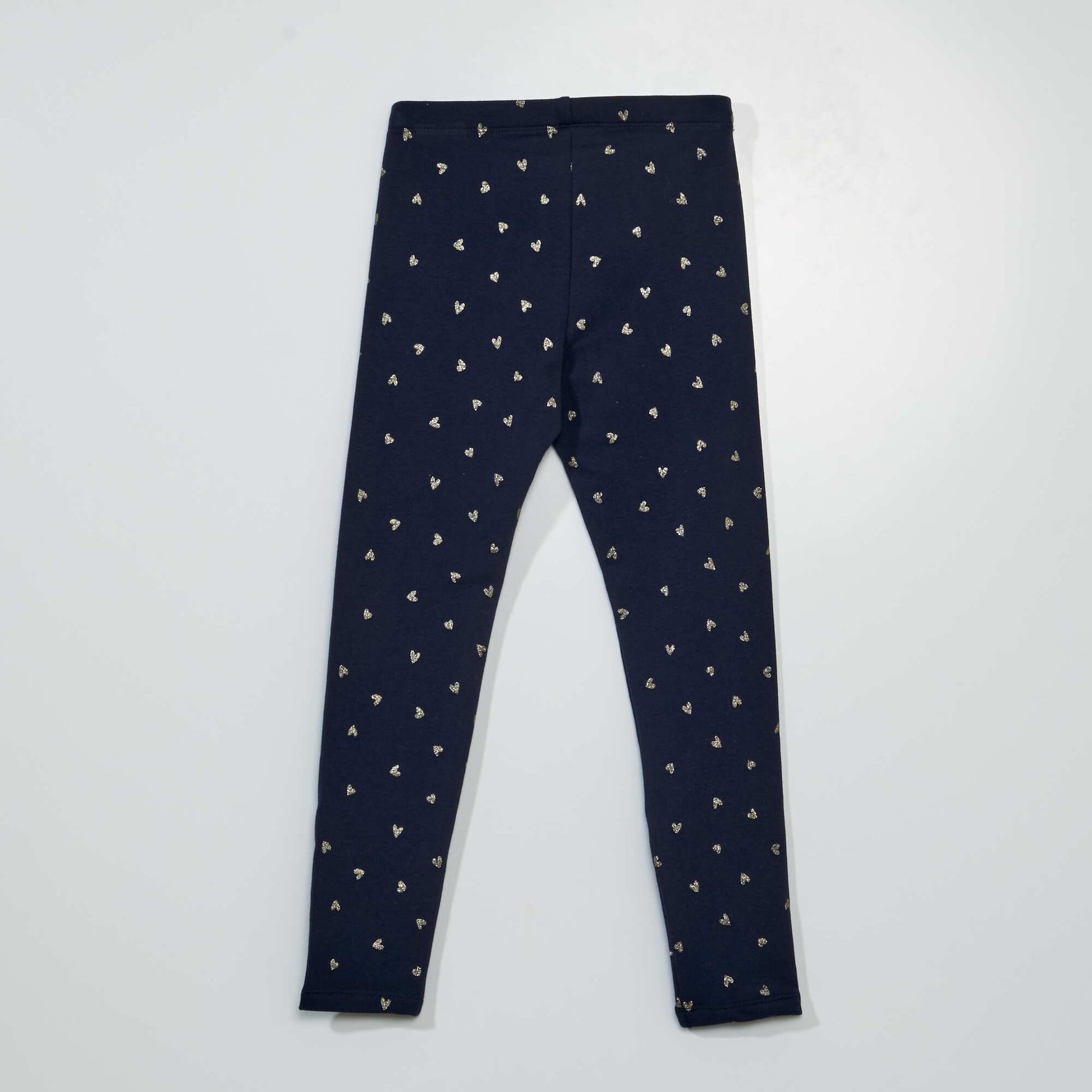 Warm leggings with elasticated waist DARK_HEART