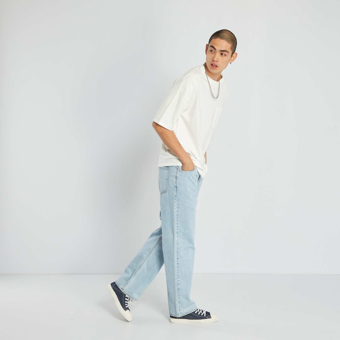 Wide-leg 5-pocket jeans KIFS_DSTON