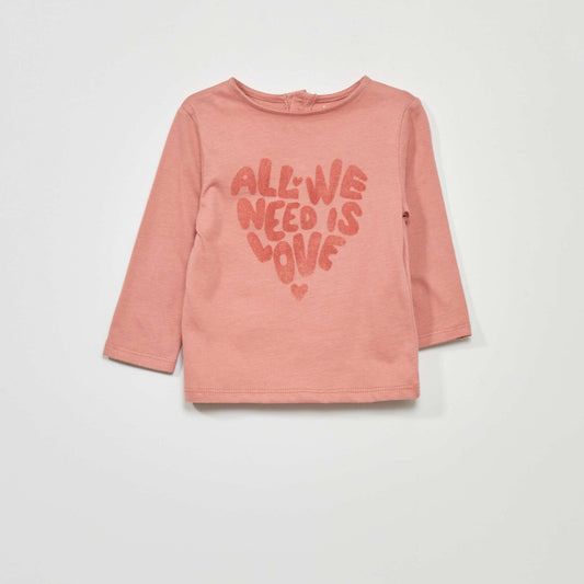 Long-sleeved T-shirt PINK