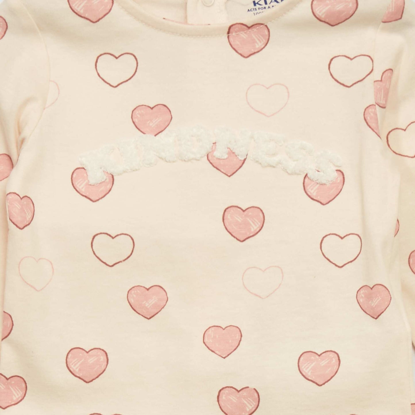 Long-sleeved T-shirt with print PINK