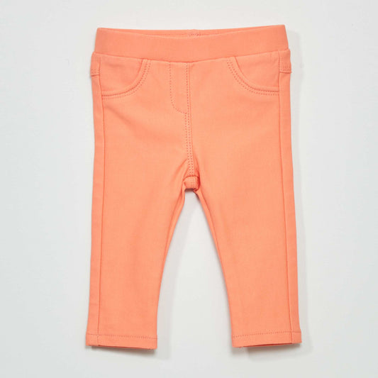 Stretch jeggings ORANGE