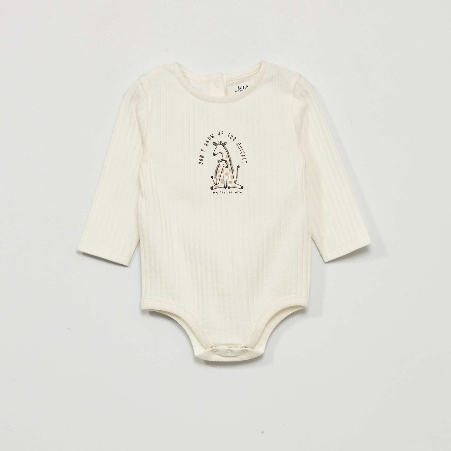 Long-sleeved bodysuit SNOW GIRAFFE