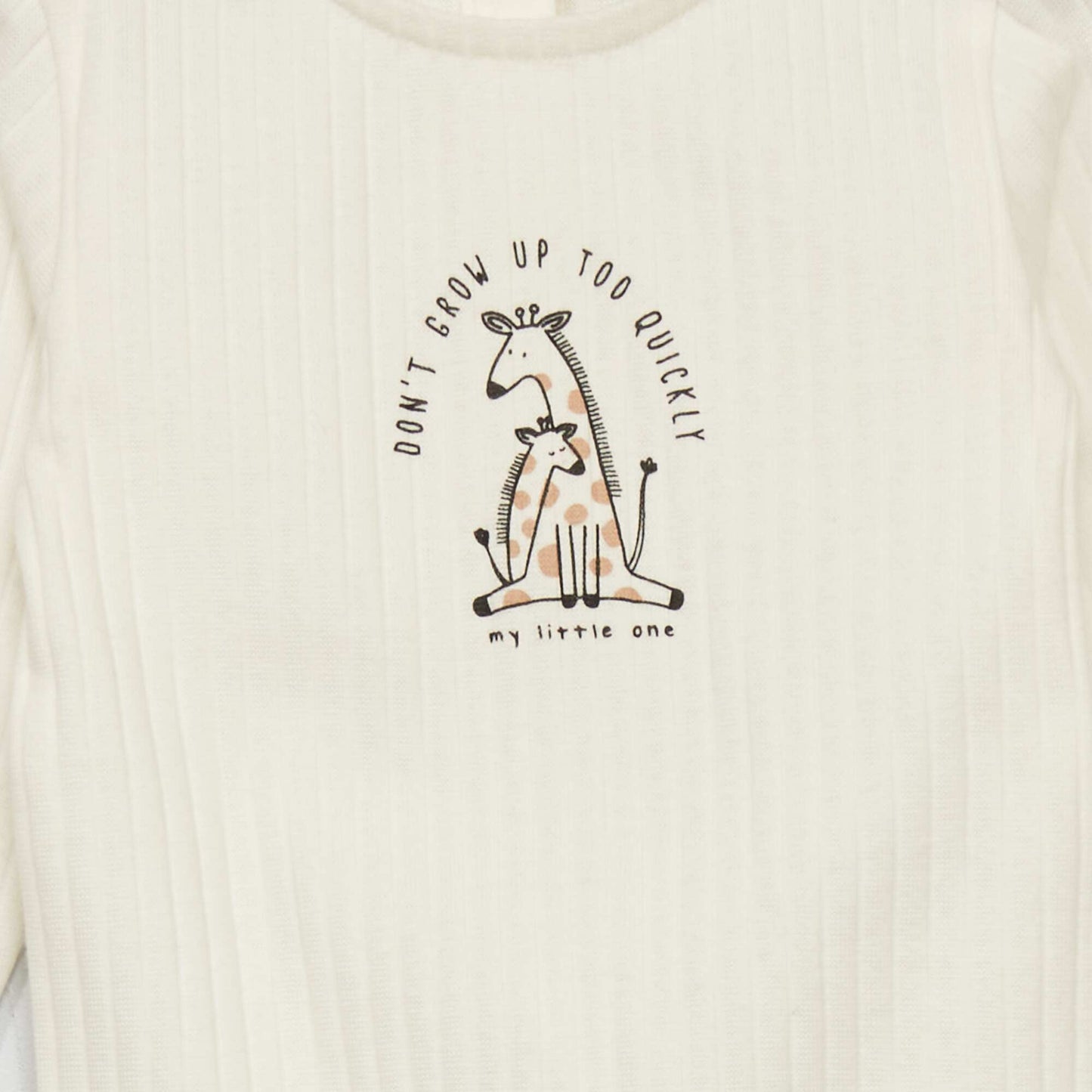 Long-sleeved bodysuit SNOW GIRAFFE