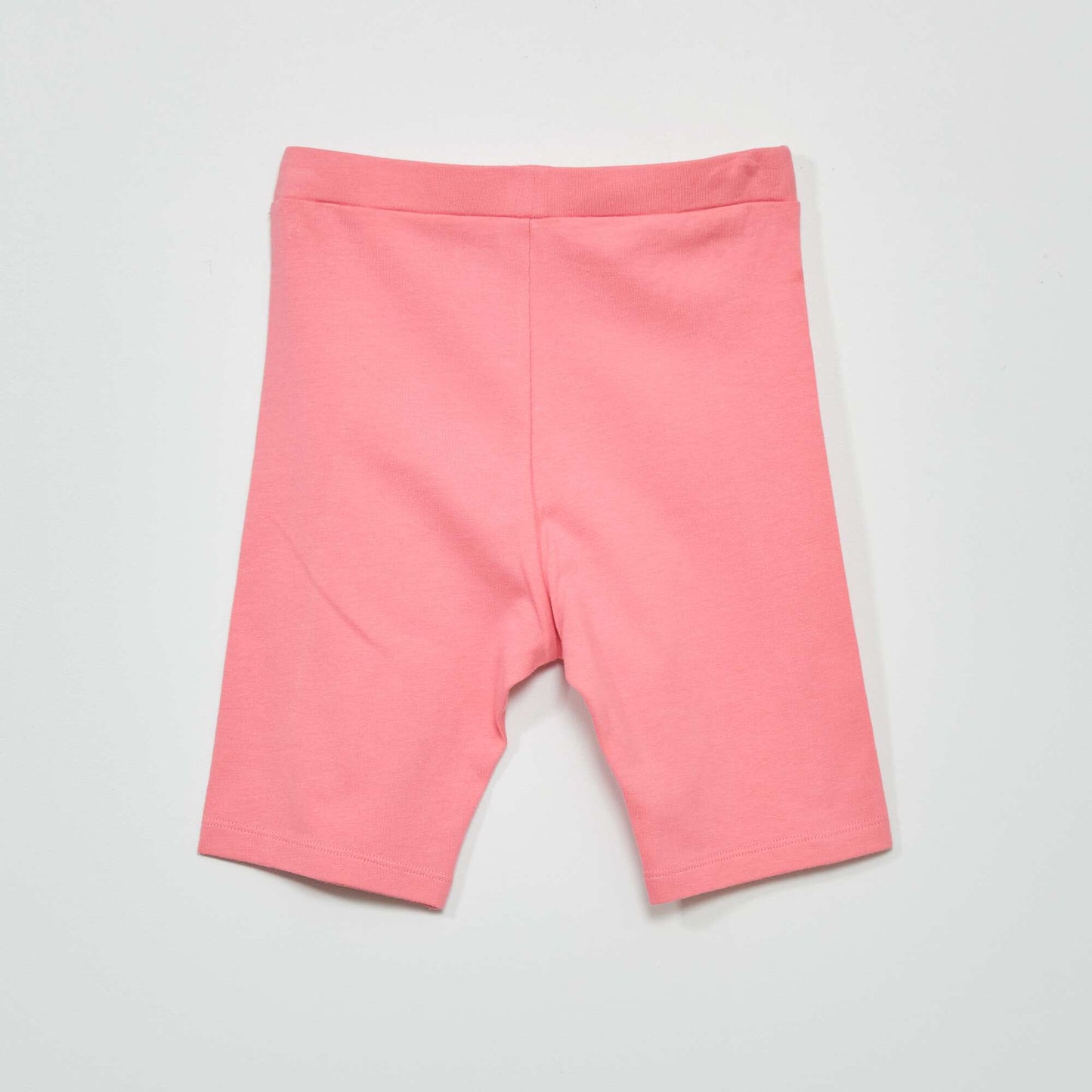 Cycling shorts with decorative lettering PINK