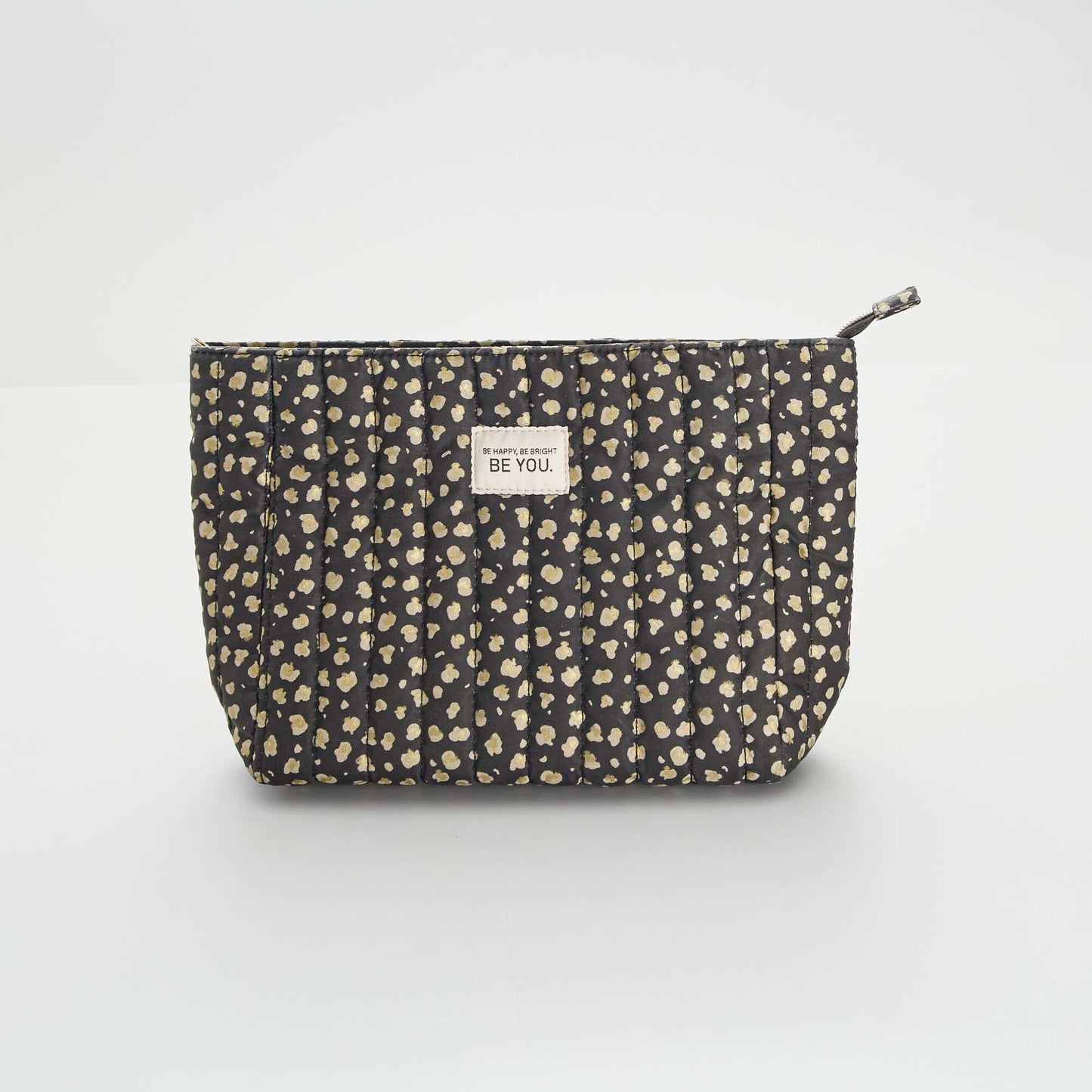 Leopard print toiletry bag BROWN