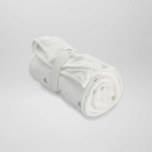 Small fleece blanket WHITE