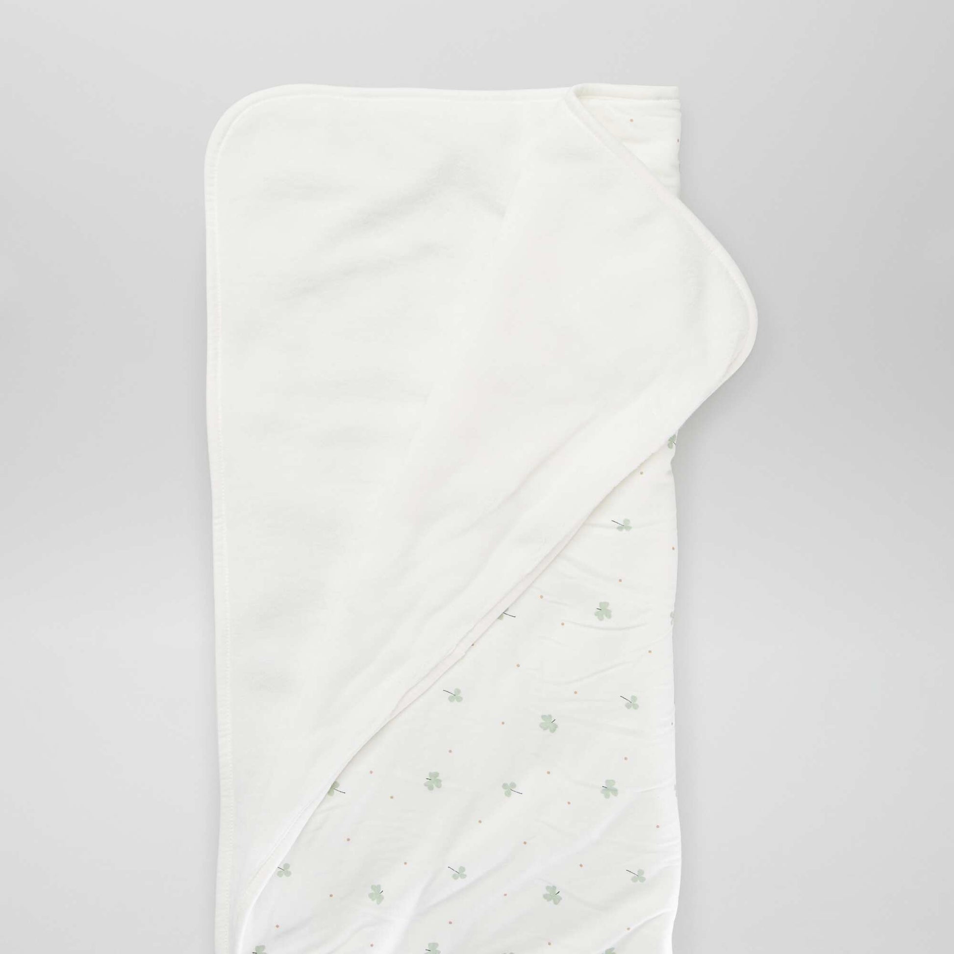 Small fleece blanket WHITE