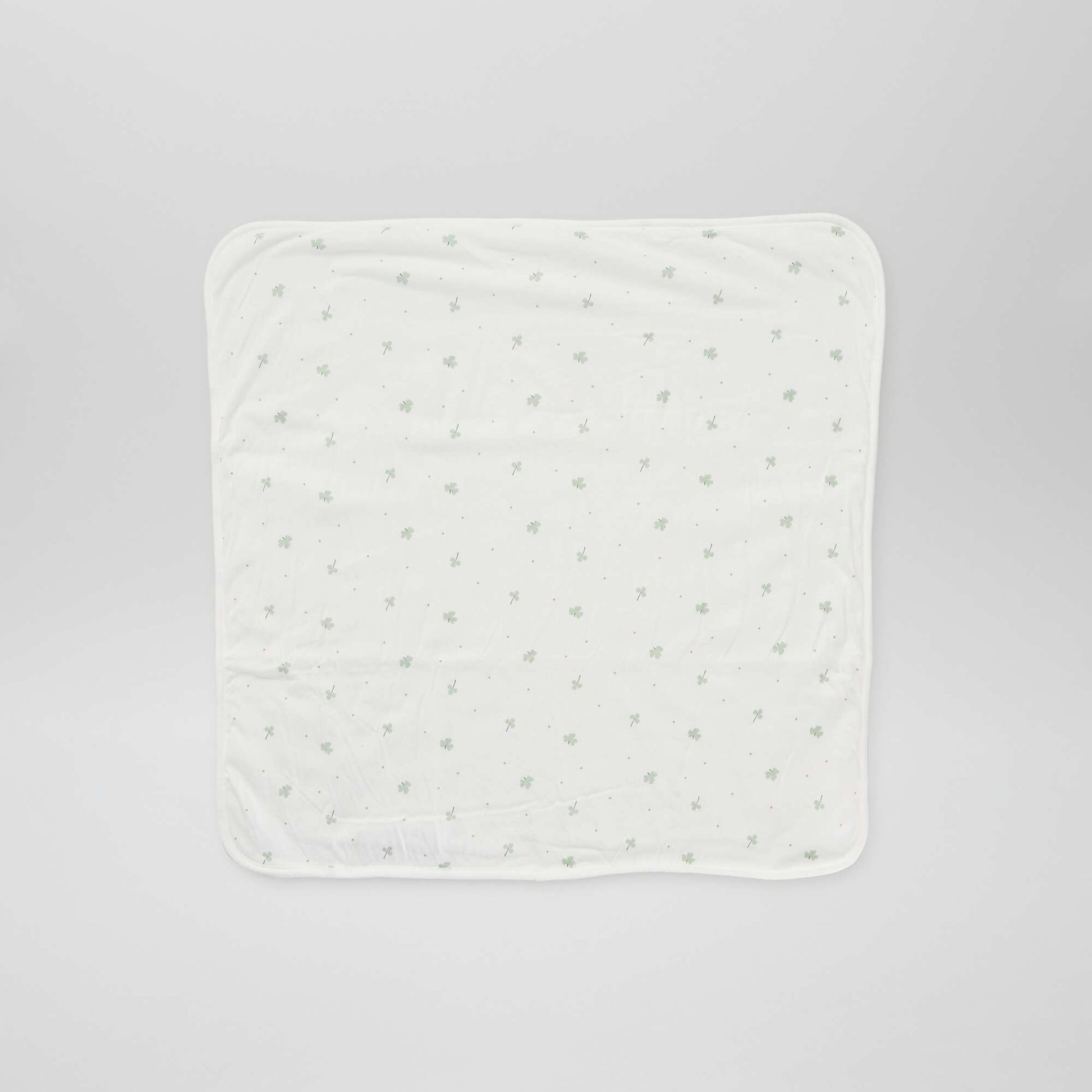 Small fleece blanket WHITE