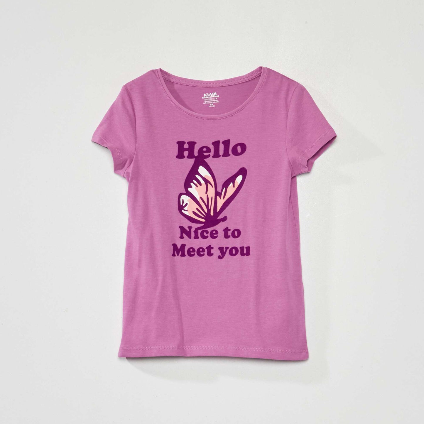 Short-sleeved T-shirt PURPLE