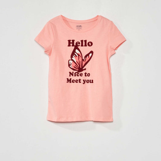 Short-sleeved T-shirt PINK