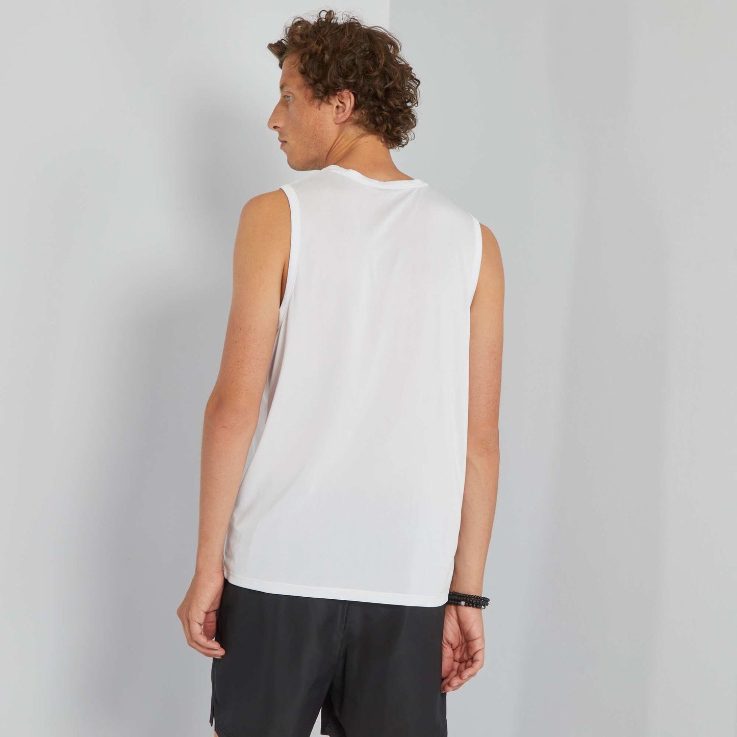 Sports vest top WHITE