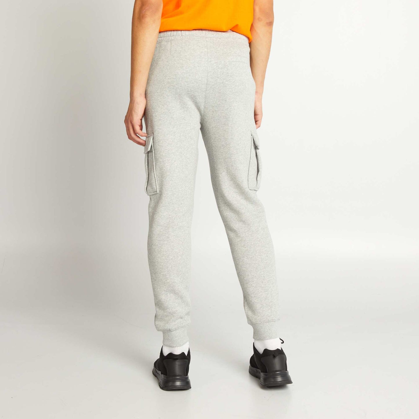 Sweatshirt fabric joggers GREY