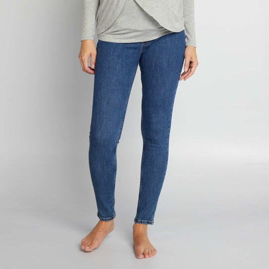 Super stretchy maternity jeans BLUE