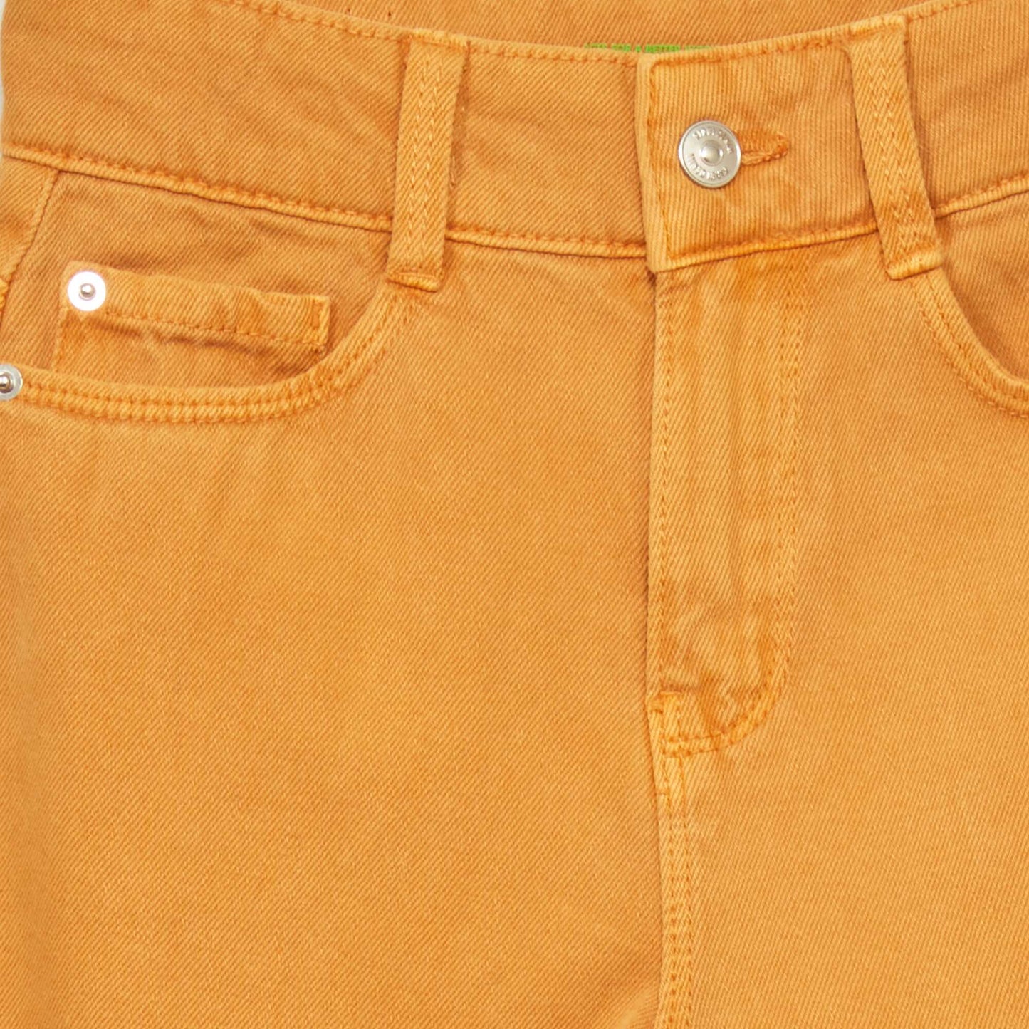 Wide-leg 5-pocket jeans YELLOW