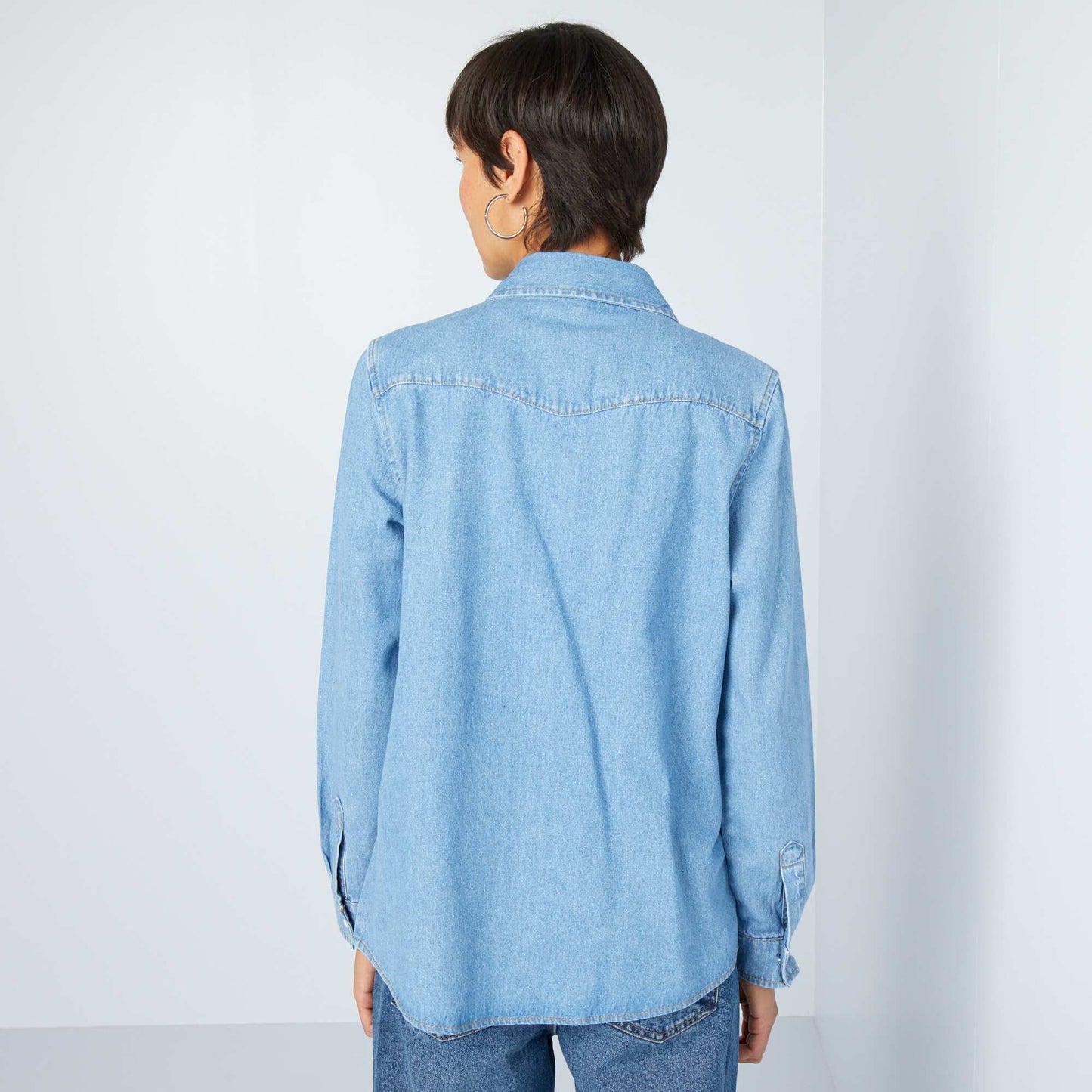 Denim shirt DOUBLE_STO