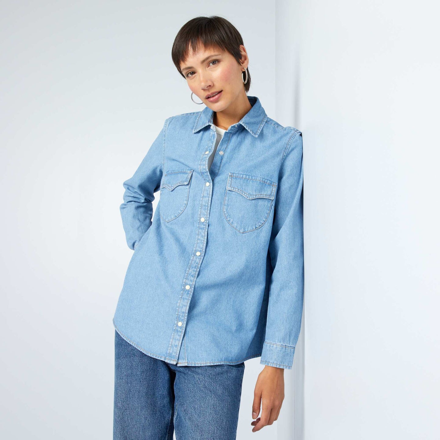 Denim shirt DOUBLE_STO