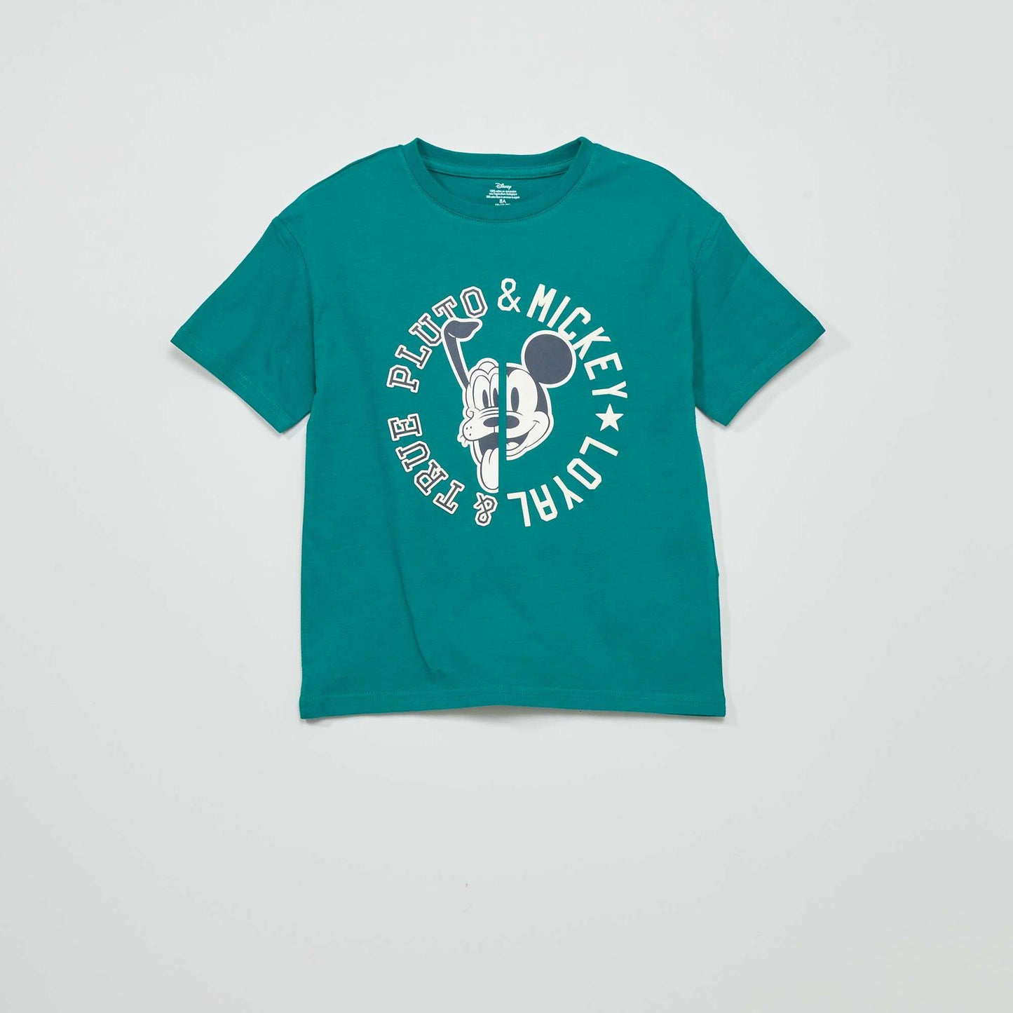 'Mickey and friends' loose-fit T-shirt GREEN