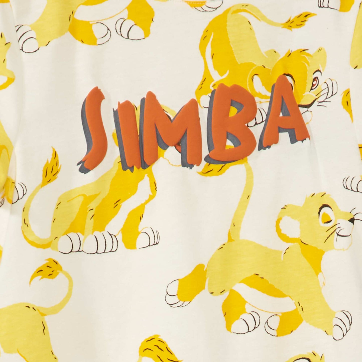 Short-sleeved Simba T-shirt BEIGE