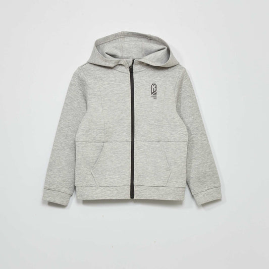 Zip-up hoodie GREY