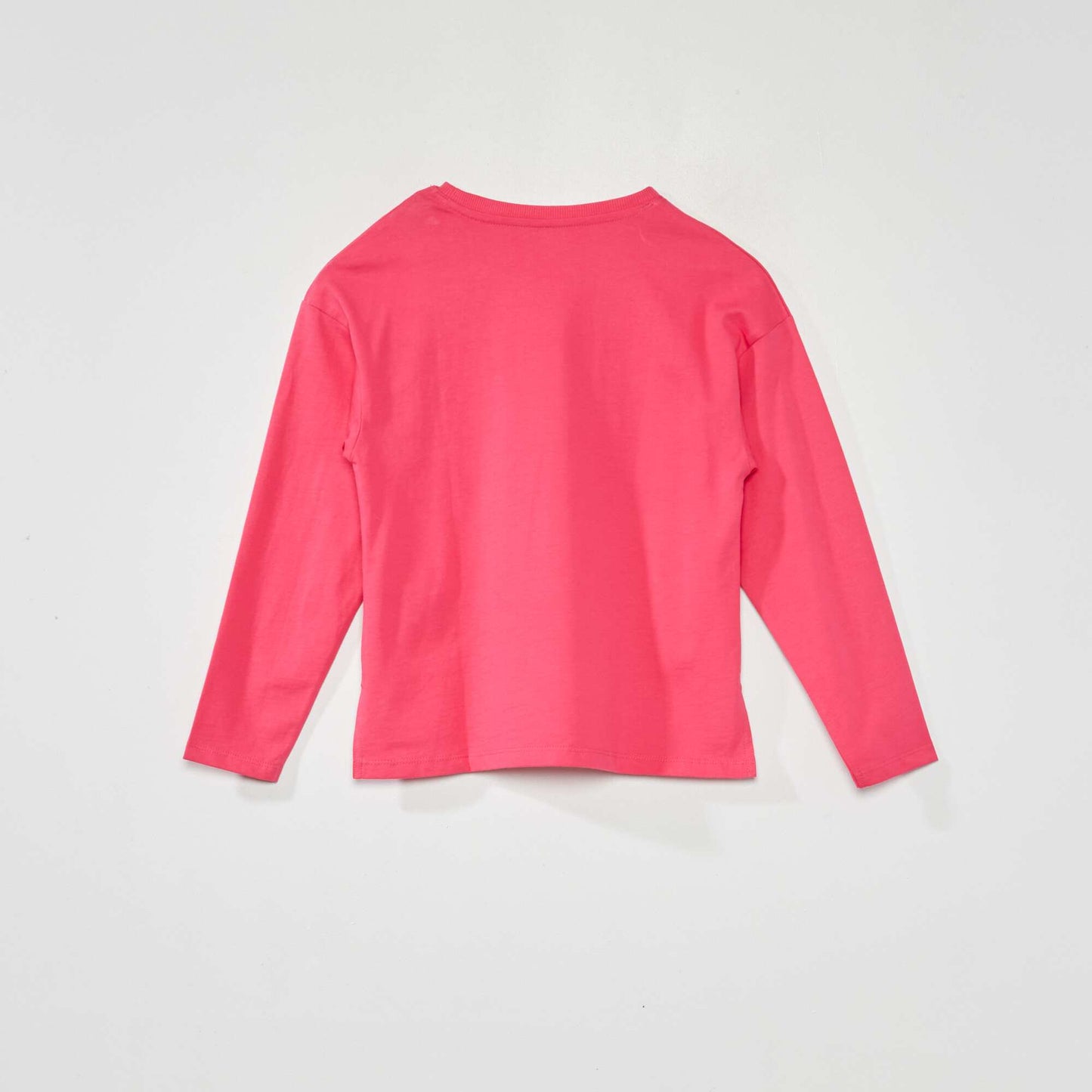 Long-sleeved T-shirt indian pink