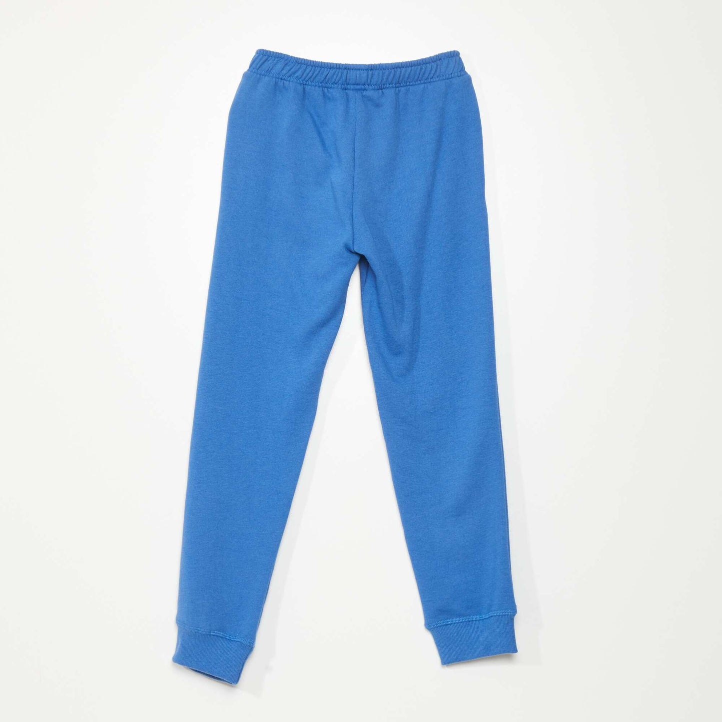 Sweatshirt fabric joggers Blue