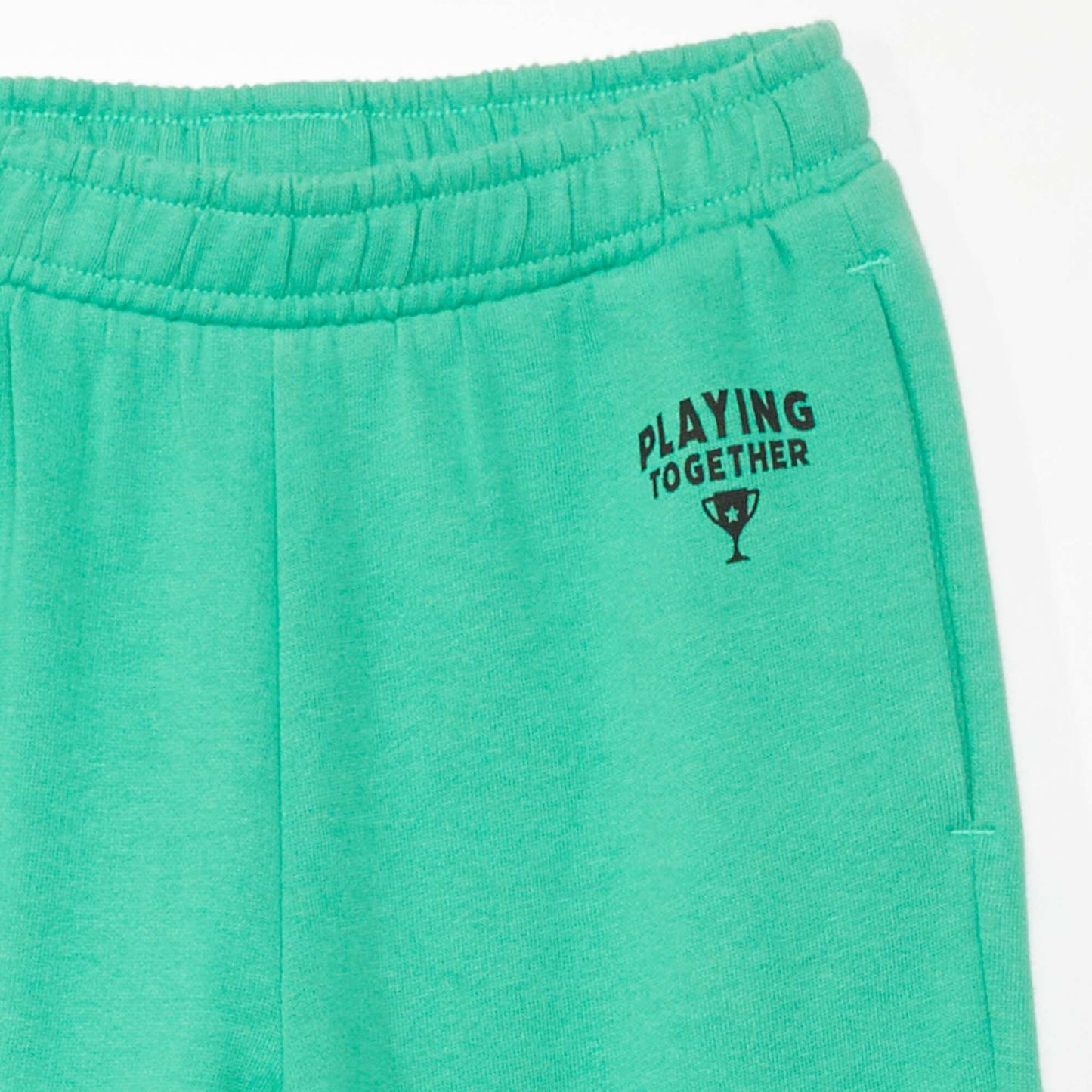 Sweatshirt fabric joggers Green