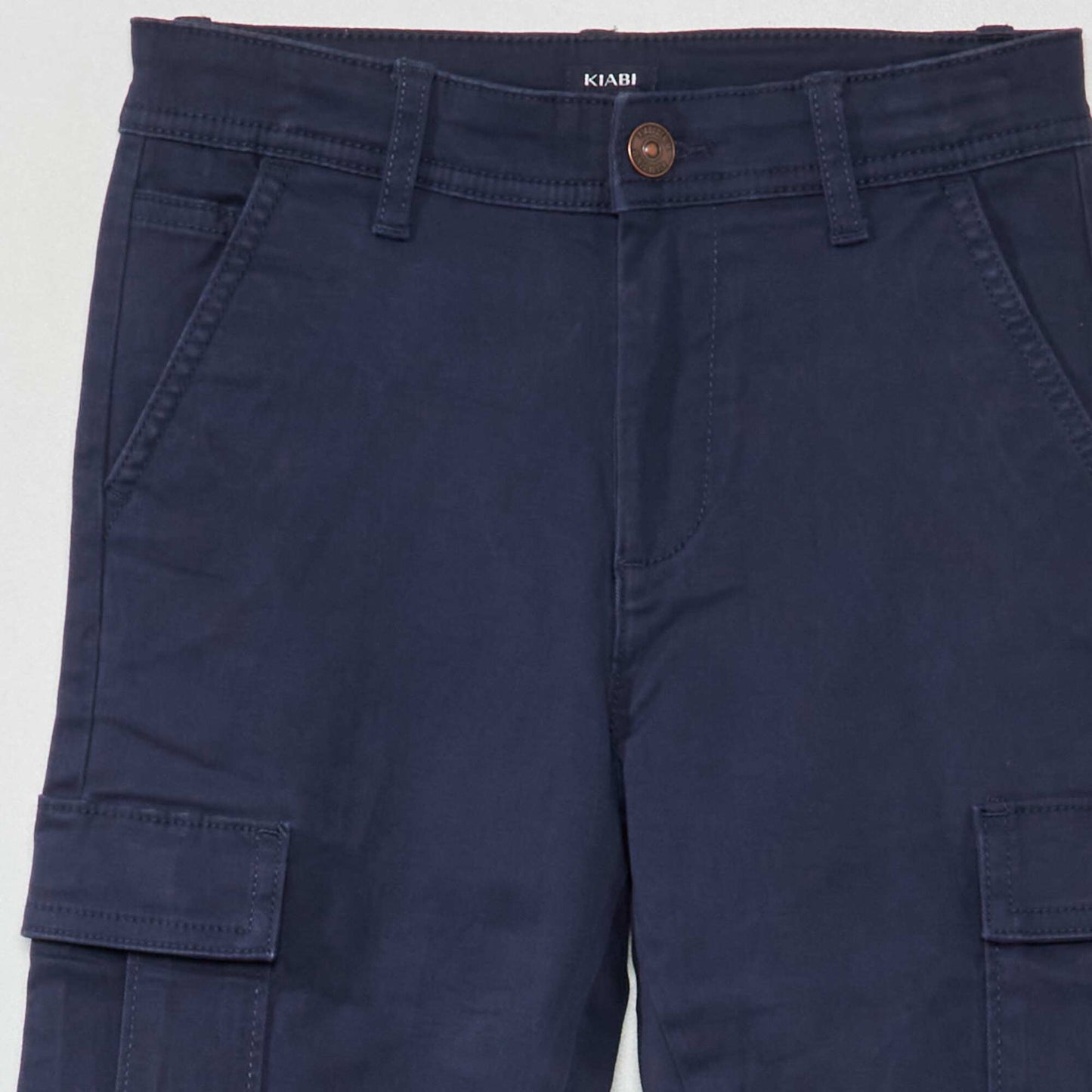 Multi-pocket trousers Blue dark