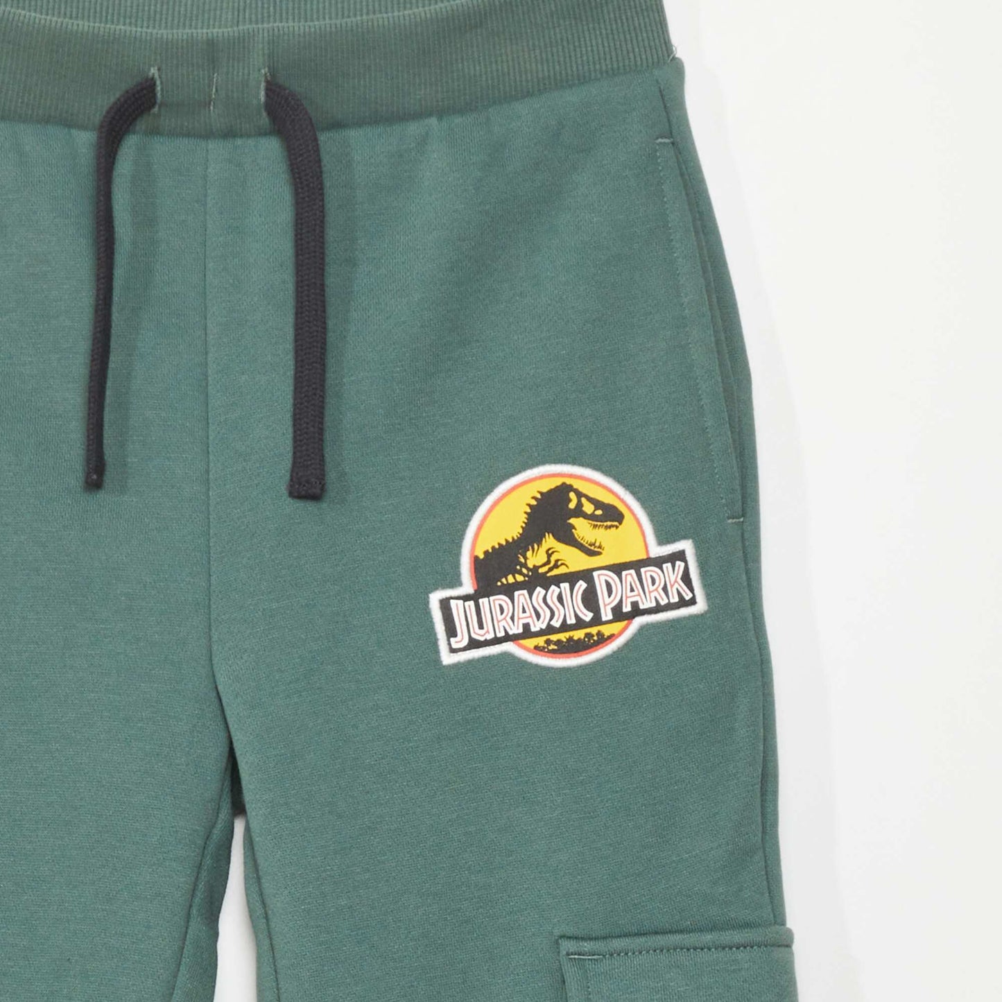 Jurassic Park sweatshirt fabric joggers GREEN