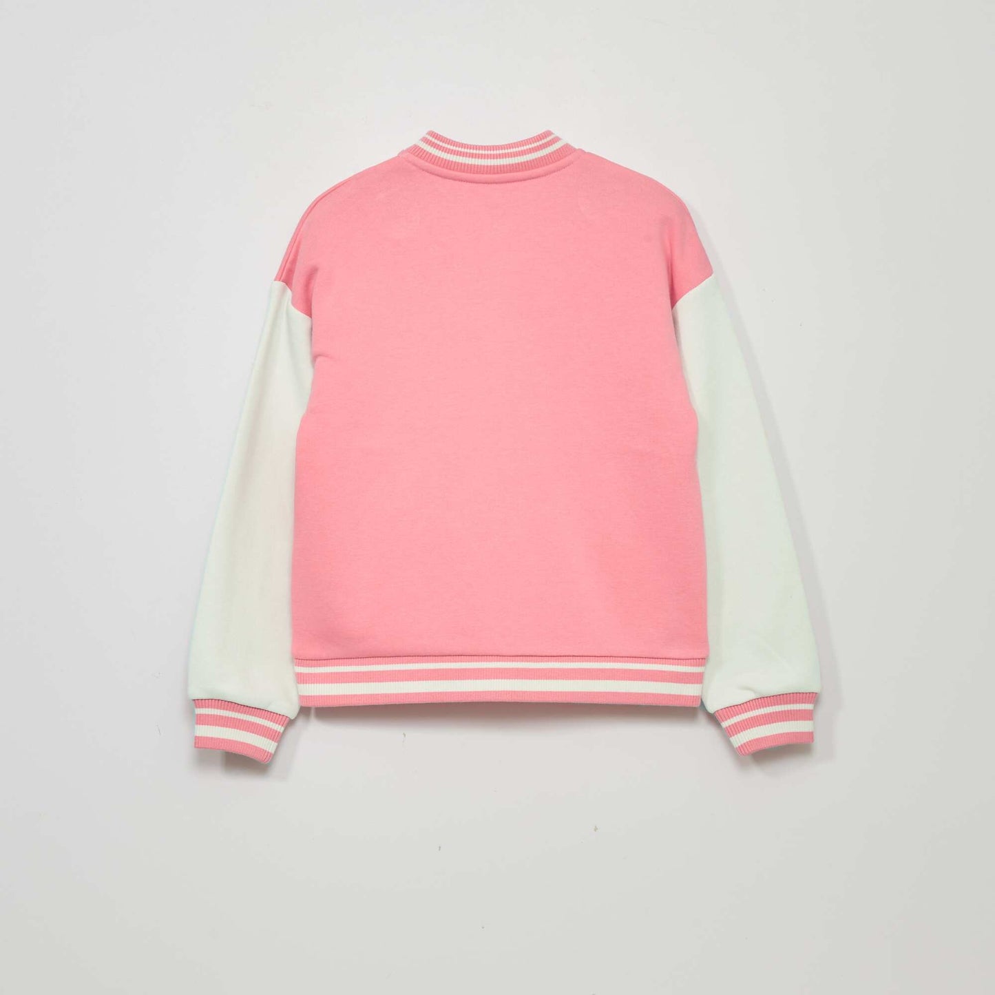 Campus-style jacket Pink