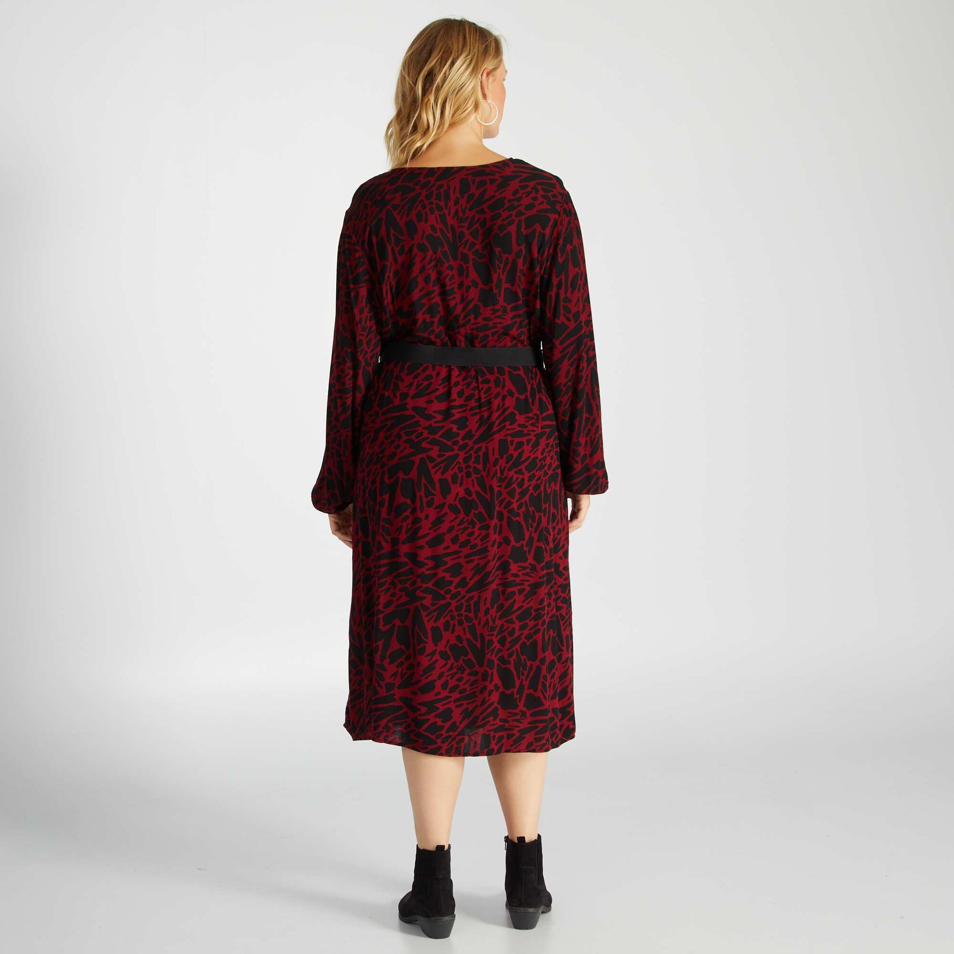 Long dress with print TACHYRUB