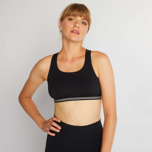 Sports bra black