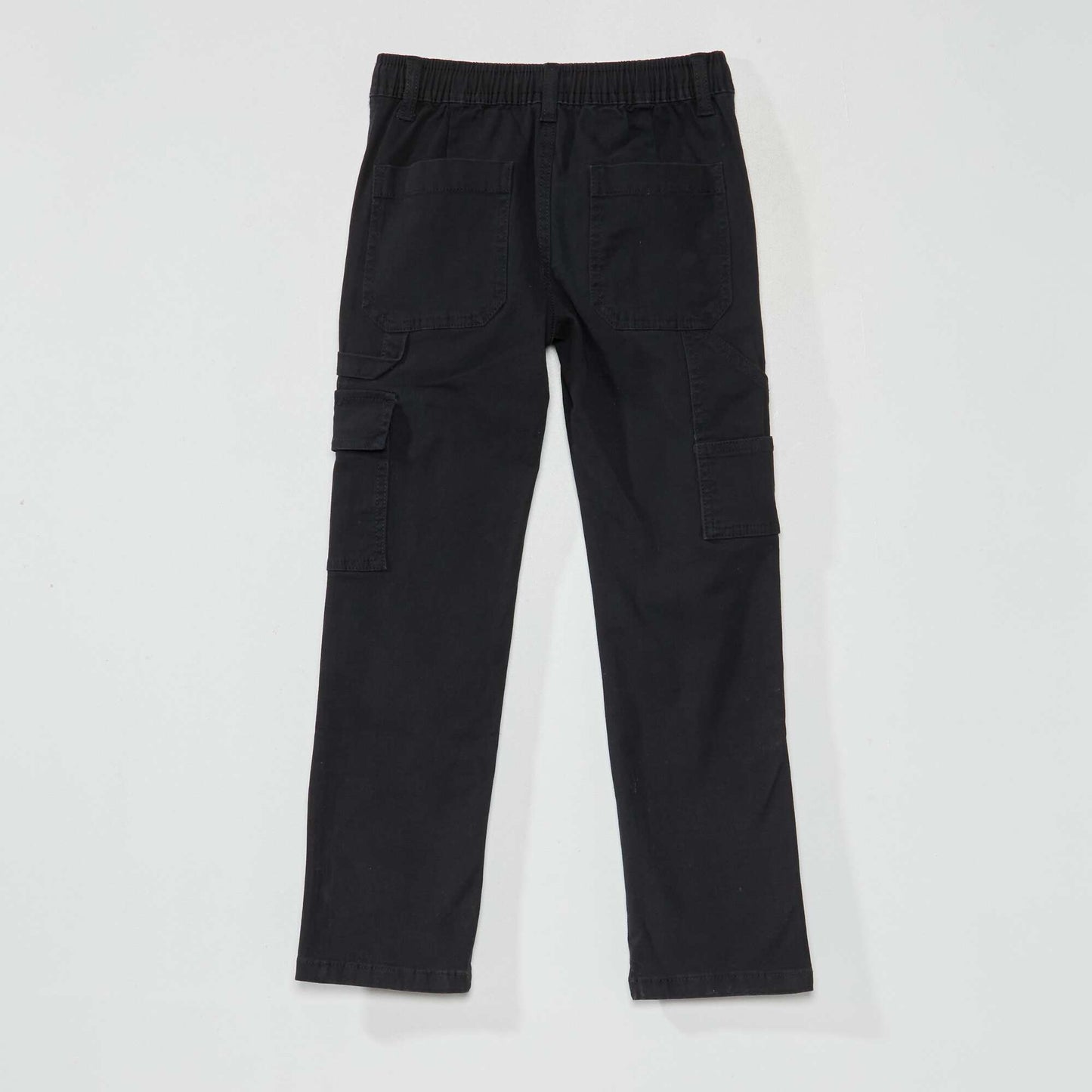 Multi-pocket trousers black