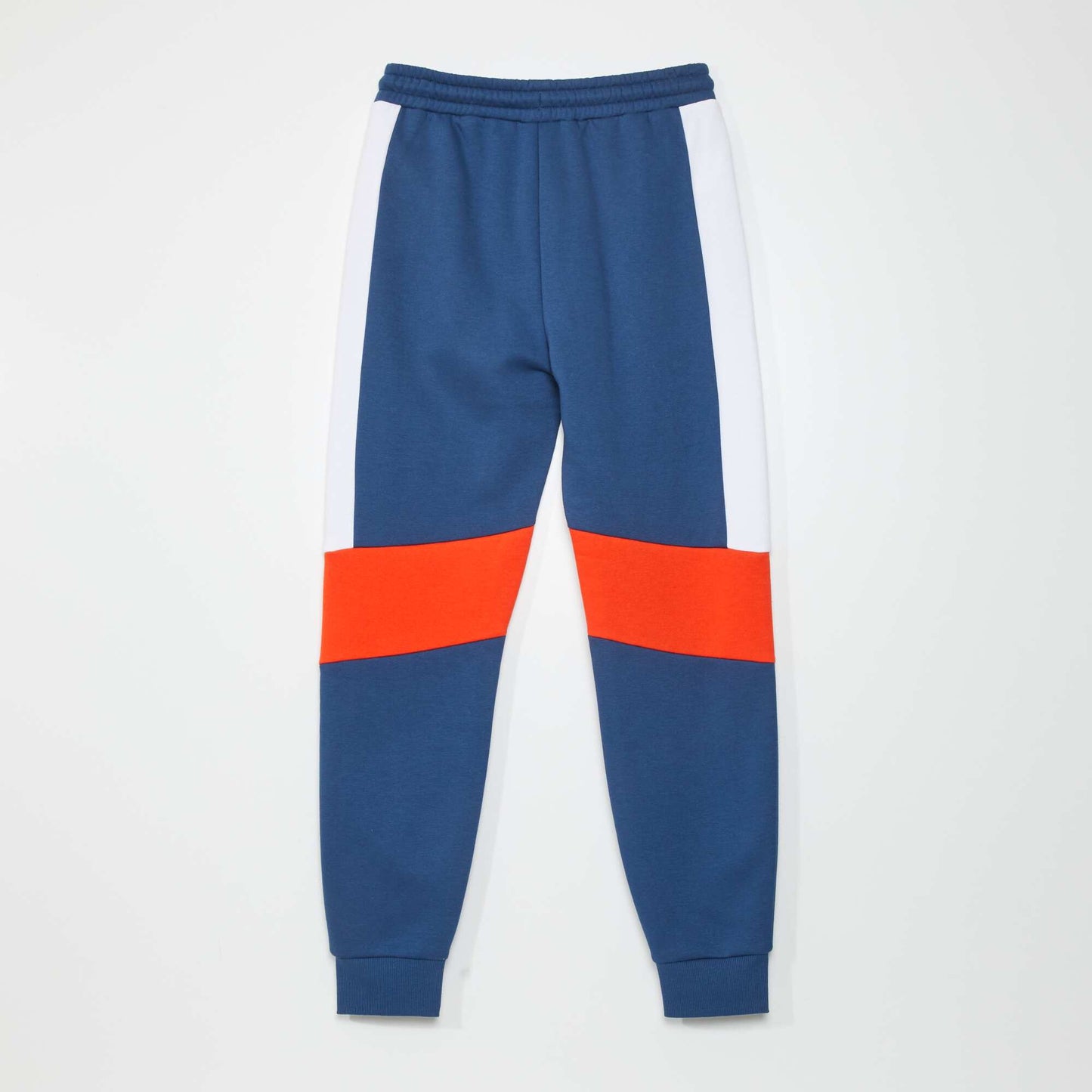 Sweatshirt fabric joggers dark blue