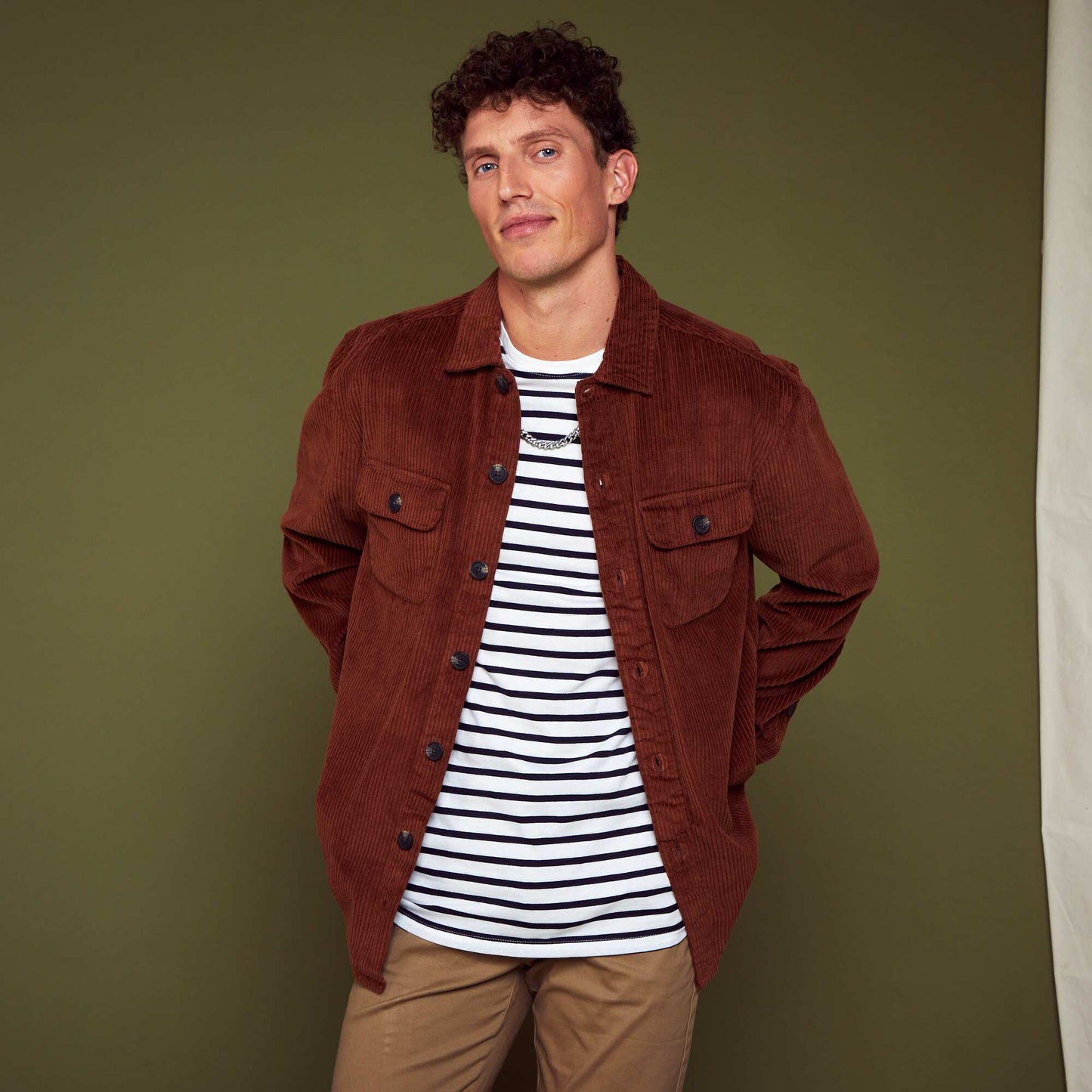 Corduroy overshirt CAMBRIDGE_